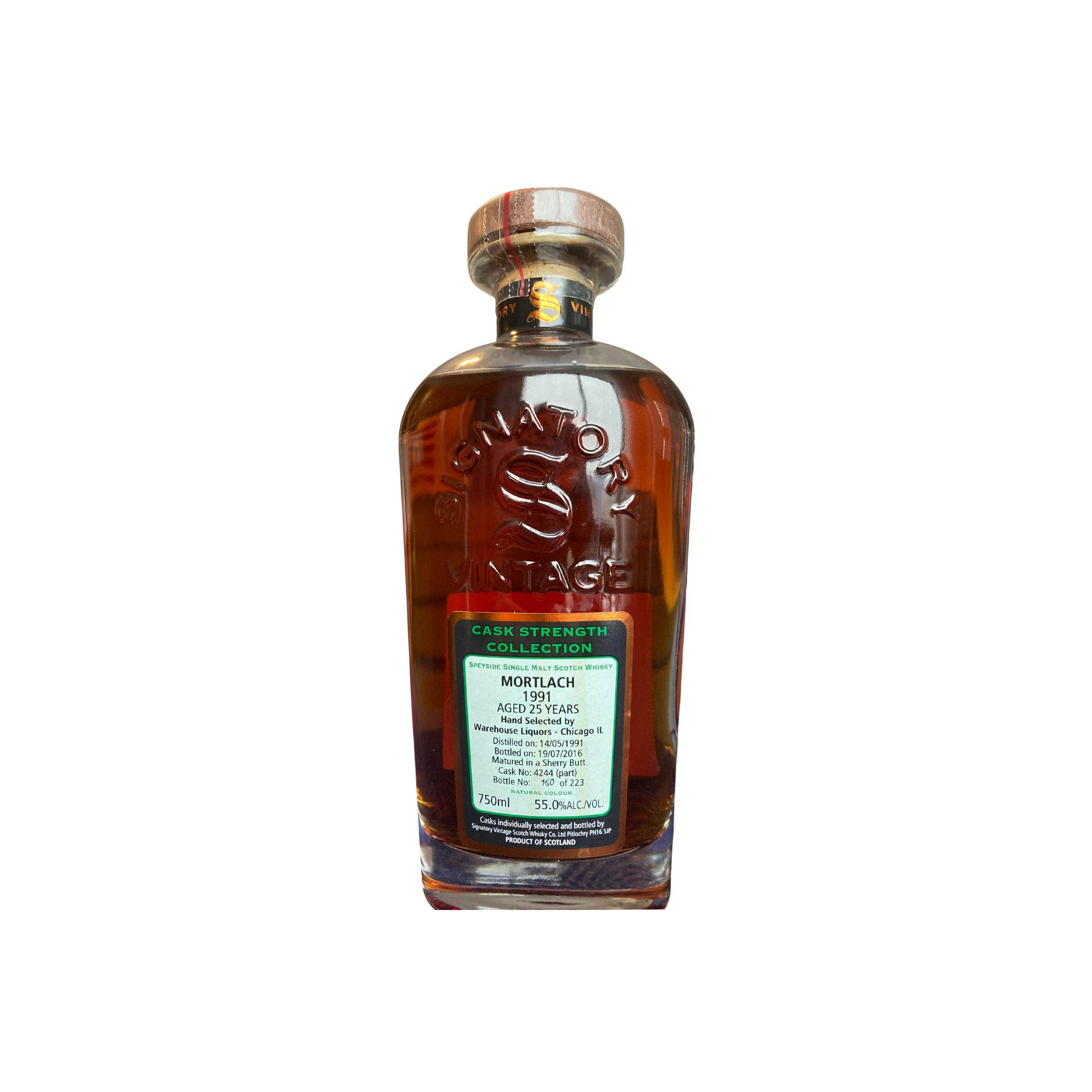 Mortlach Cask Strength Collection 1991 25 Years Single Malt Whisky 3