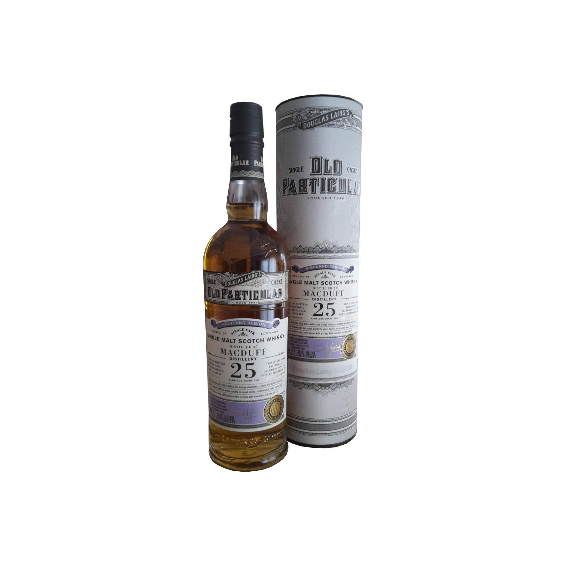 Macduff Old Particular 1990 25 Years Single Malt Whisky 2