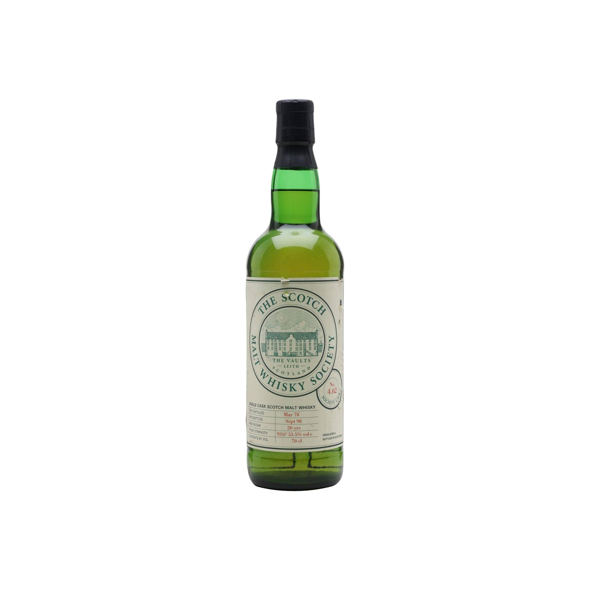 The Scotch Malt Whisky Society 1978 20 Years Single Malt Whisky
