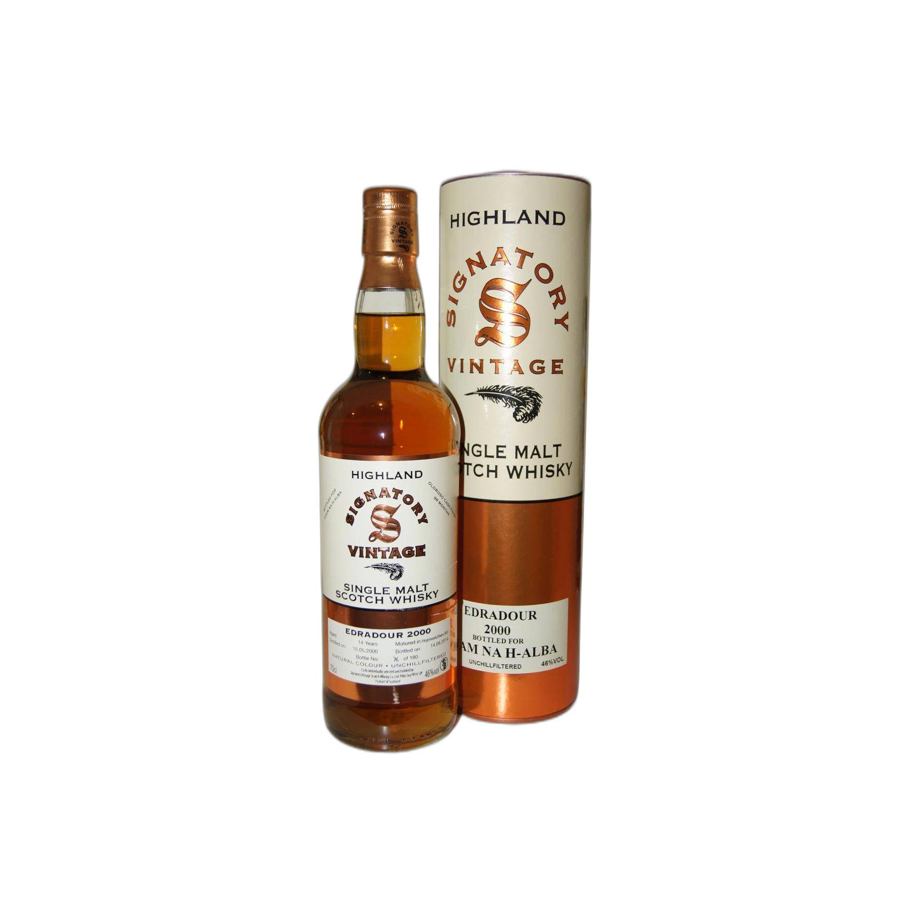 Edradour Vintage Collection 2000 14 Years Single Malt Whisky 3