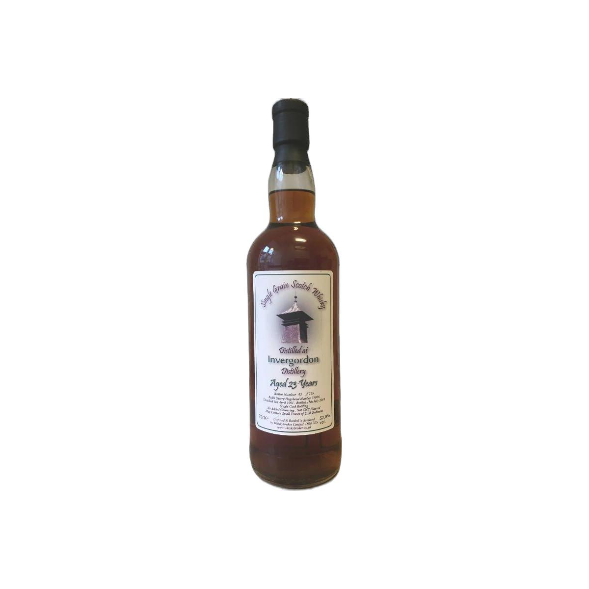 Invergordon 1991 23 Years Single Grain Whisky