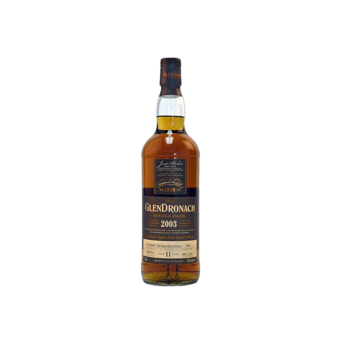 GlenDronach Single Cask 2003 11 Years Single Malt Whisky