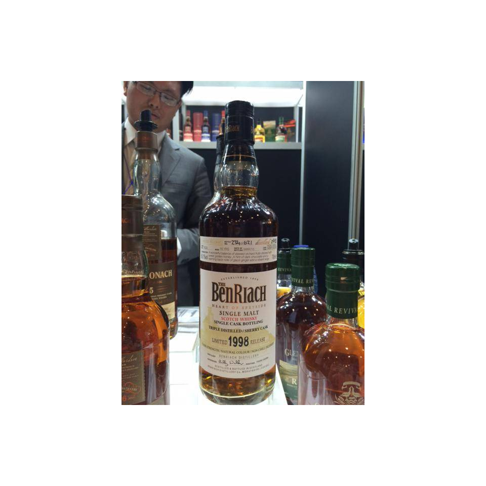 BenRiach Individual Cask Bottling 1998 16 Years Single Malt Whisky