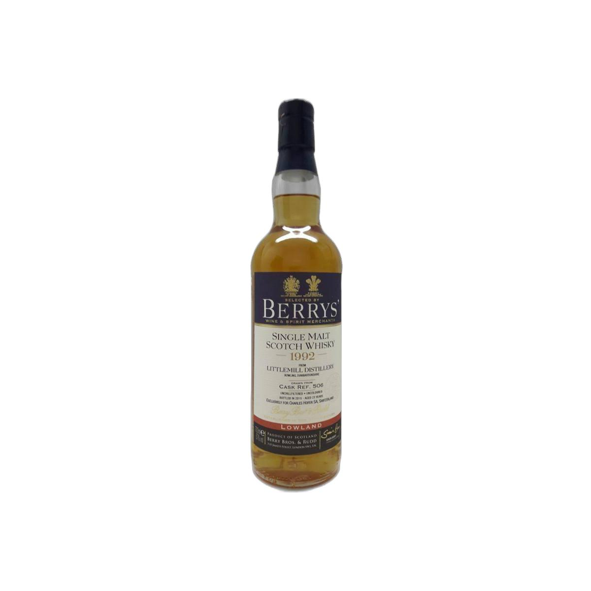Littlemill 1992 23 Years Single Malt Whisky