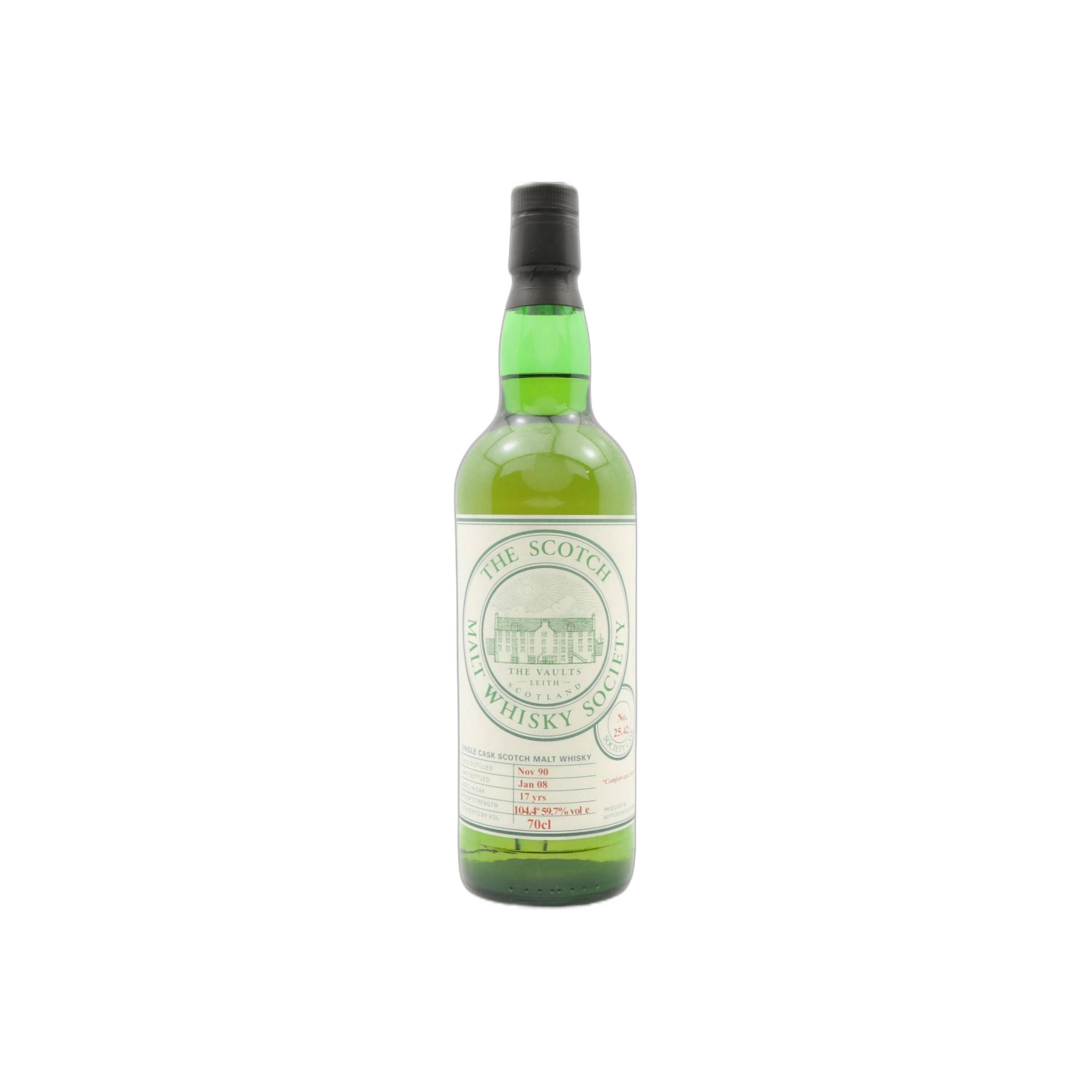 The Scotch Malt Whisky Society 1990 17 Years Single Malt Whisky