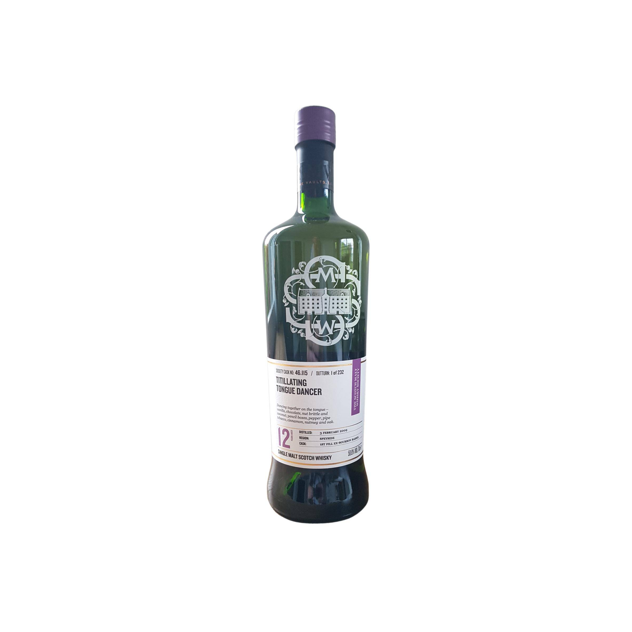The Scotch Malt Whisky Society 2009 12 Years Single Malt Whisky