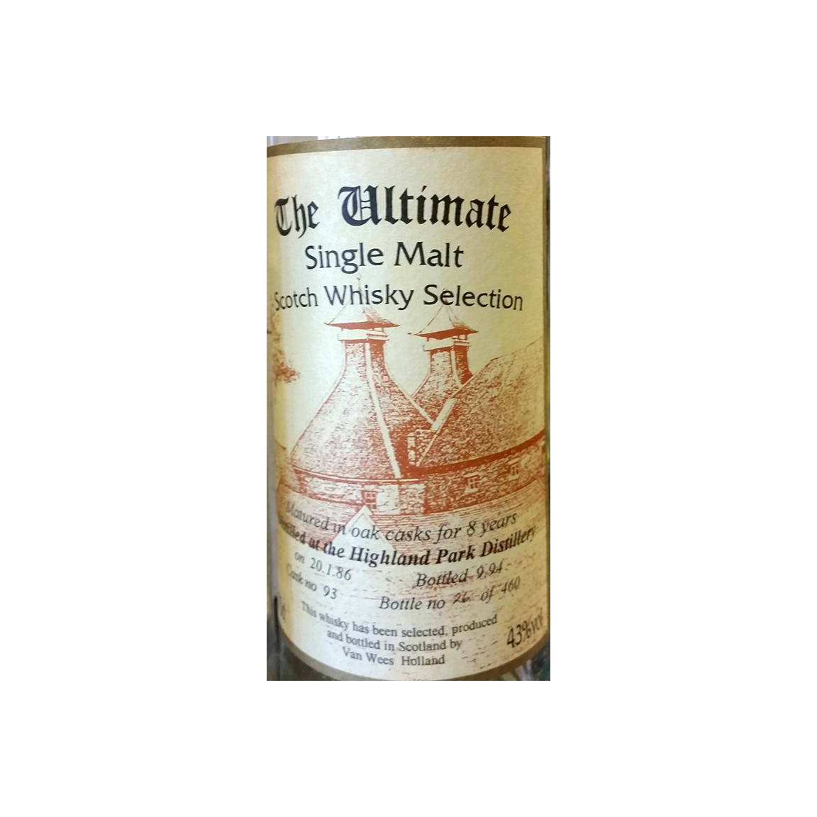 Highland Park The Ultimate 1986 8 Years Single Malt Whisky