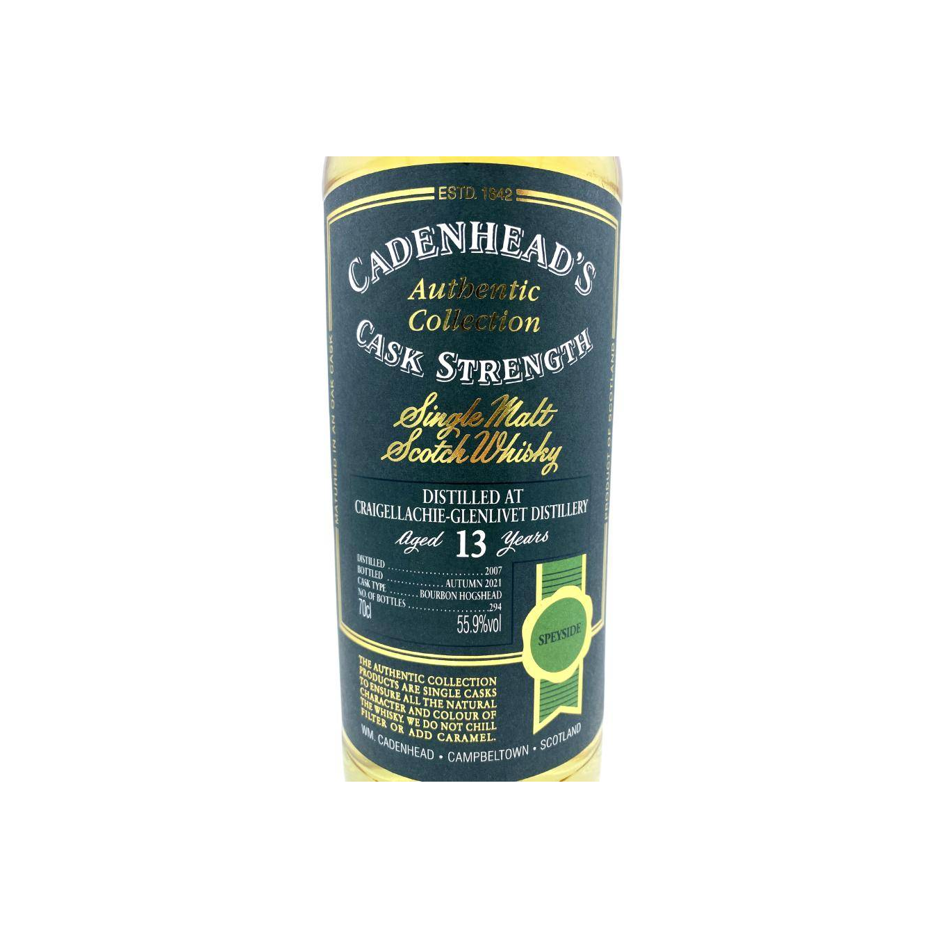 Craigellachie Authentic Collection 2007 13 Years Single Malt Whisky 3