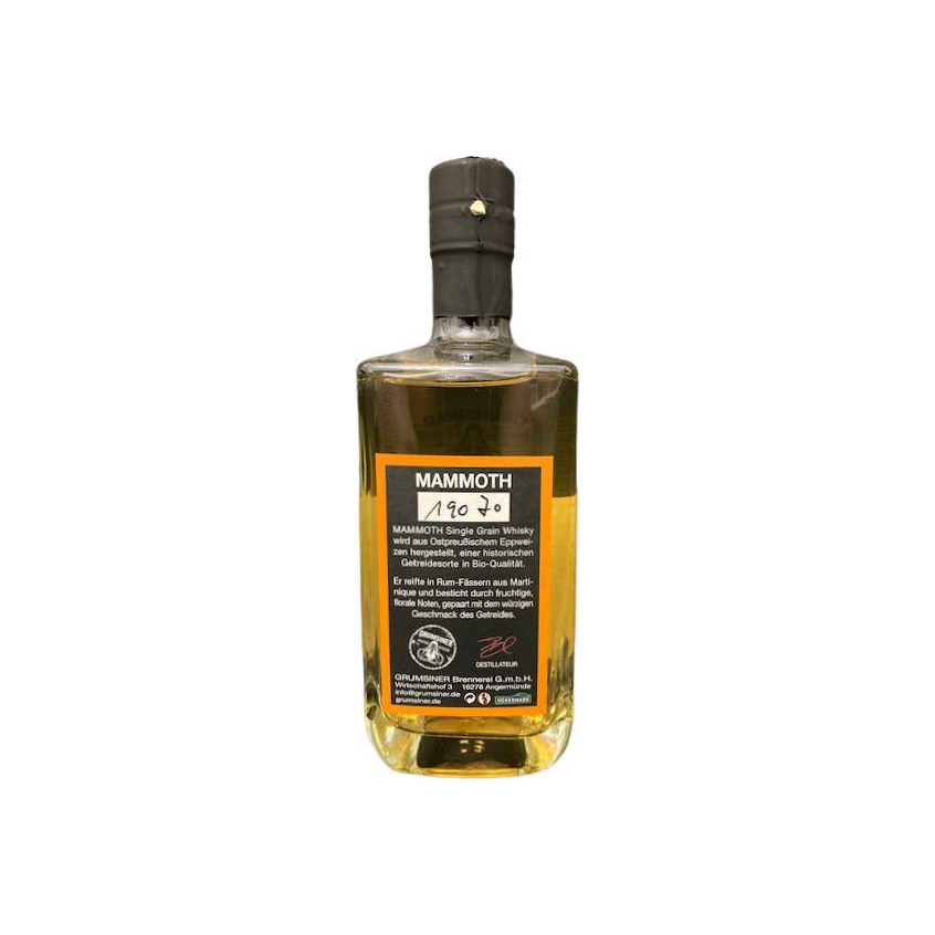 Grumsiner Mammoth - Single Grain Whisky 3