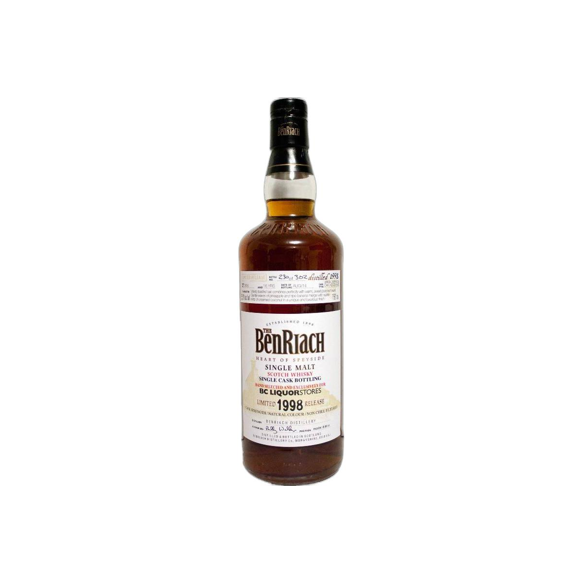 BenRiach 1998 16 Years Single Malt Whisky