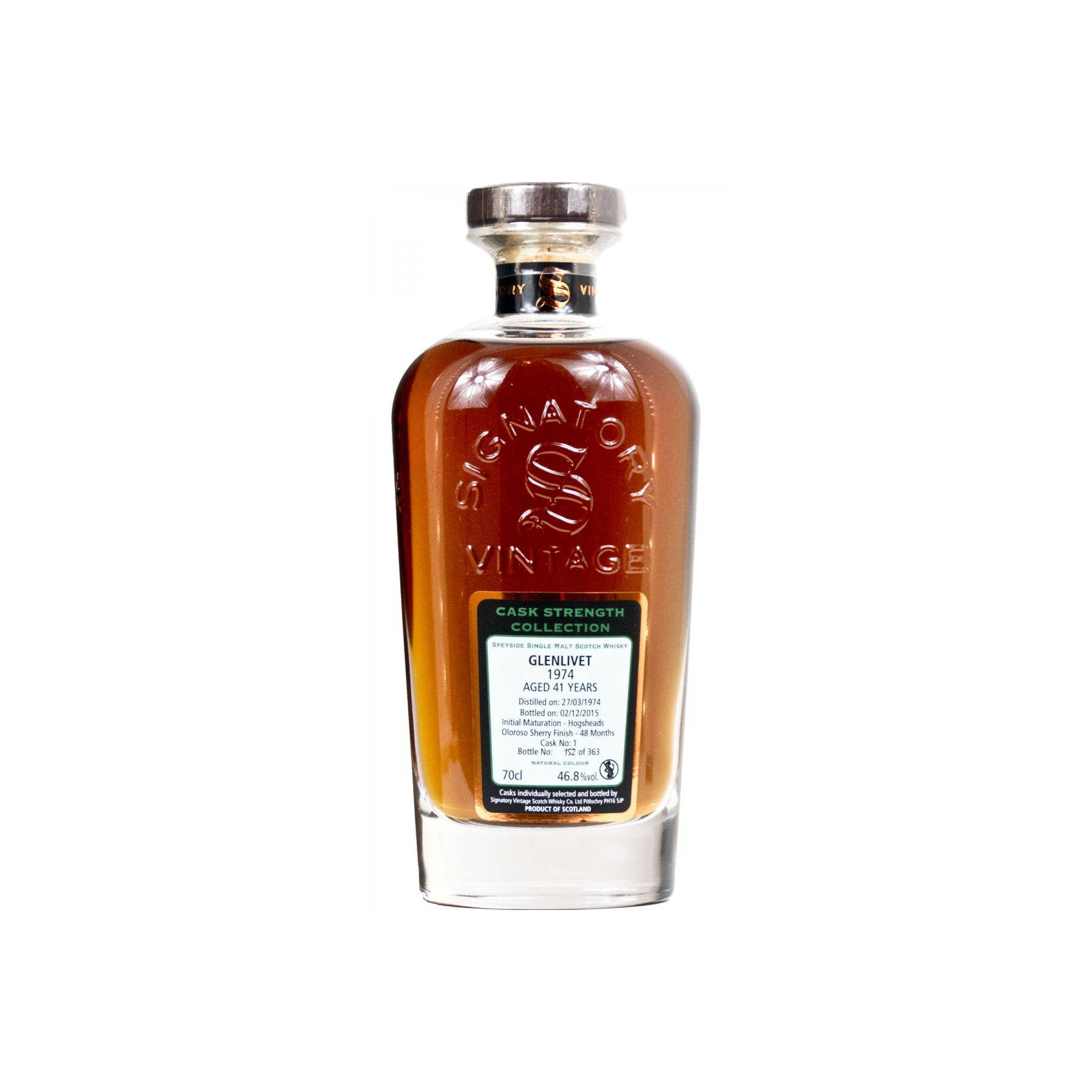 The Glenlivet 1974 41 Years Single Malt Whisky