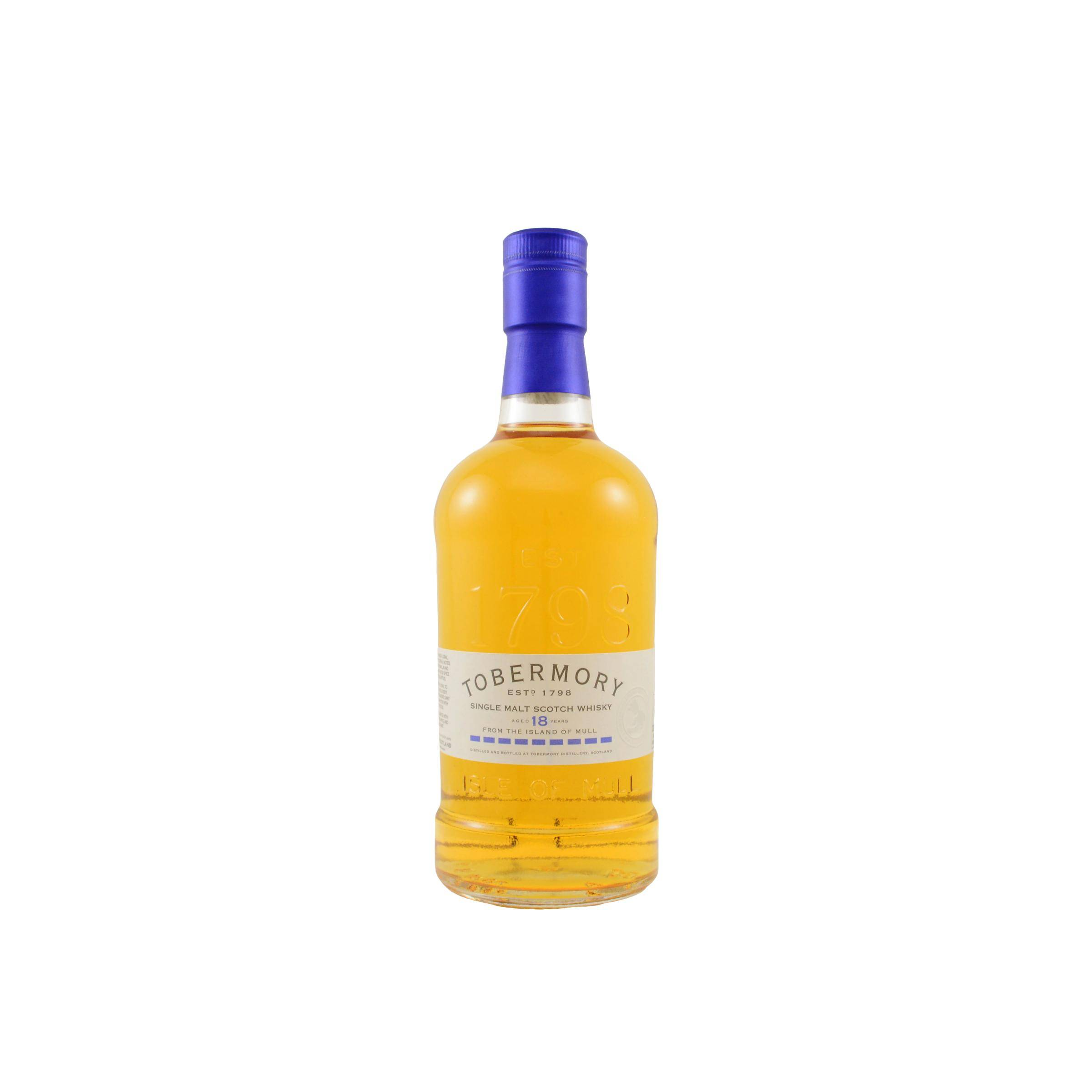 Tobermory 18 Years Single Malt Whisky