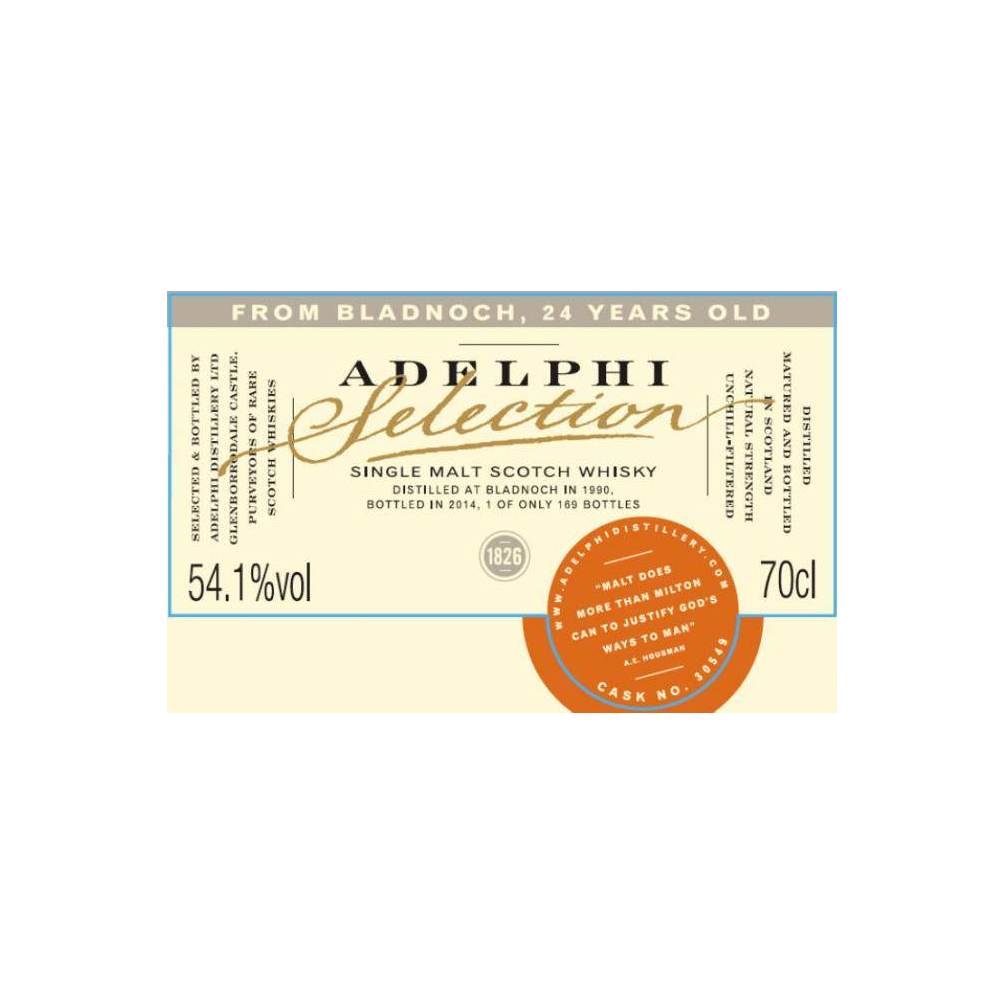 Bladnoch Limited Edition 1990 24 Years Single Malt Whisky 2