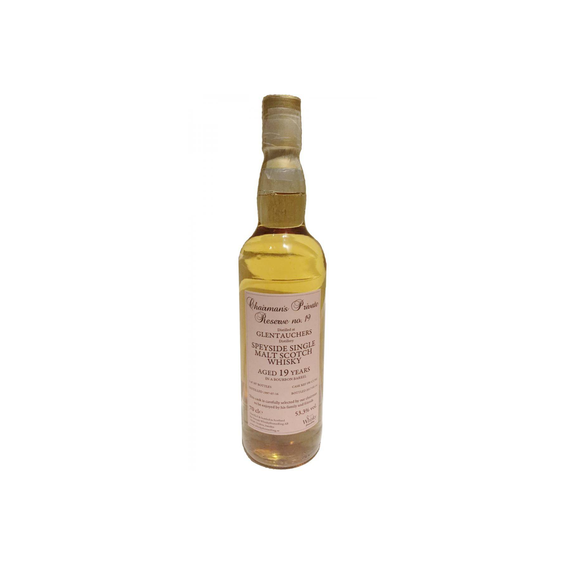 Glentauchers 1997 19 Years Single Malt Whisky