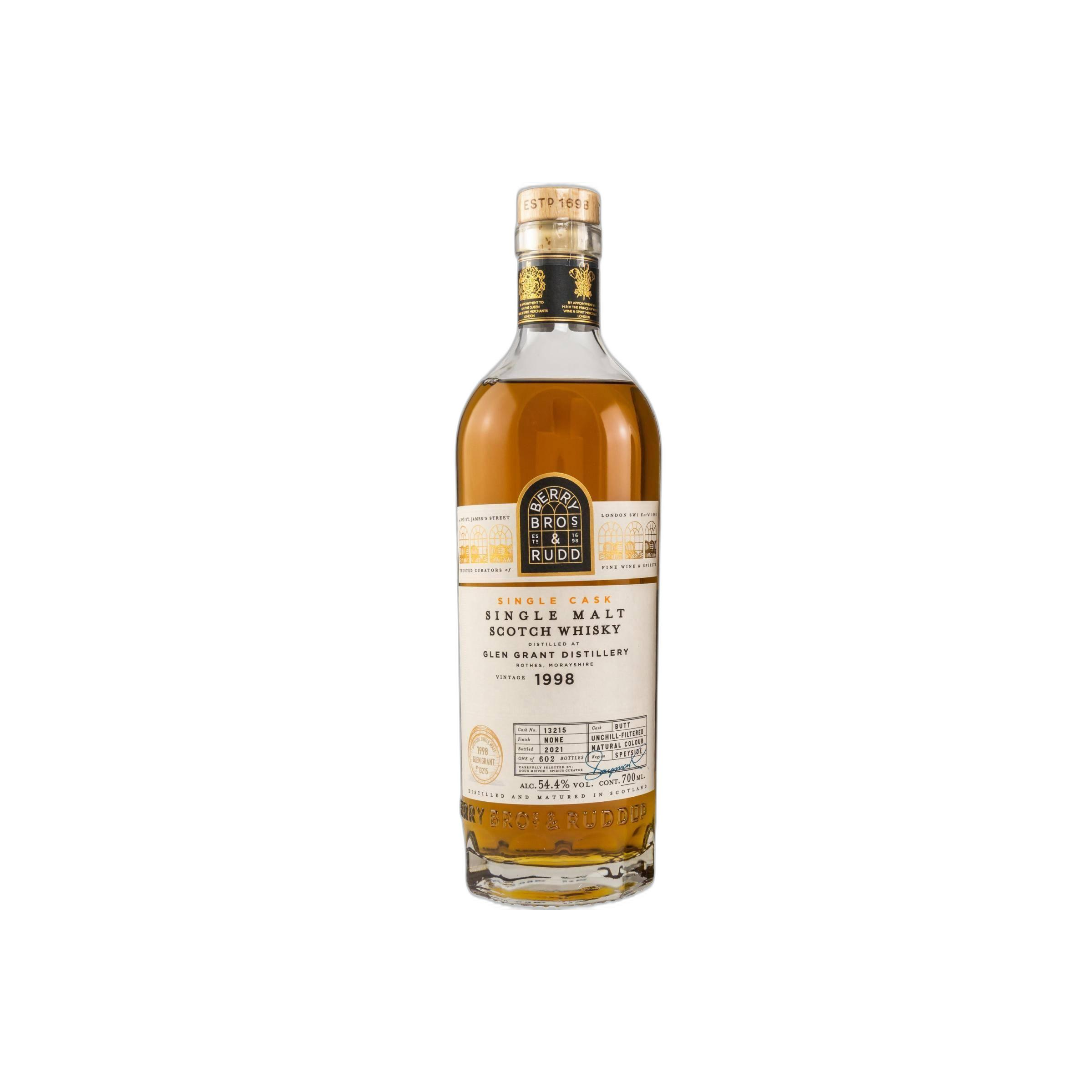 Glen Grant Single Cask 1998 23 Years Single Malt Whisky