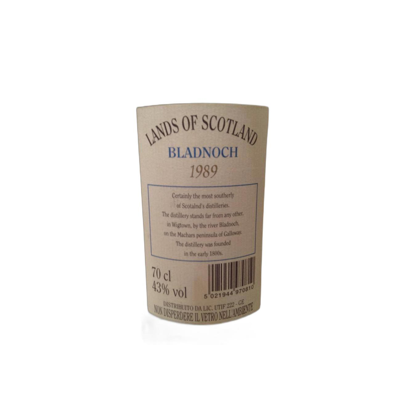 Bladnoch 1989 8 Years Single Malt Whisky 2