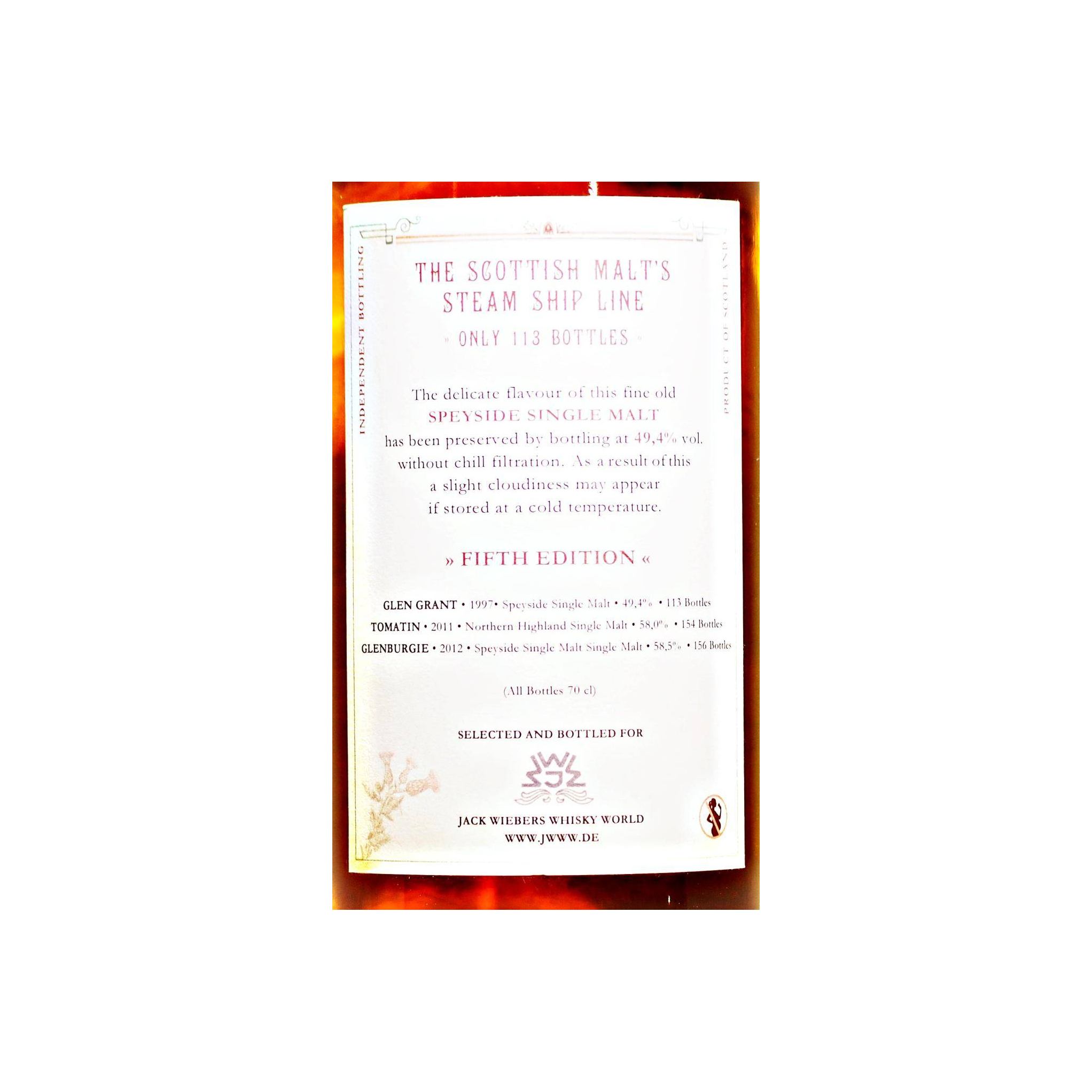 Glen Grant 1997 23 Years Single Malt Whisky 2
