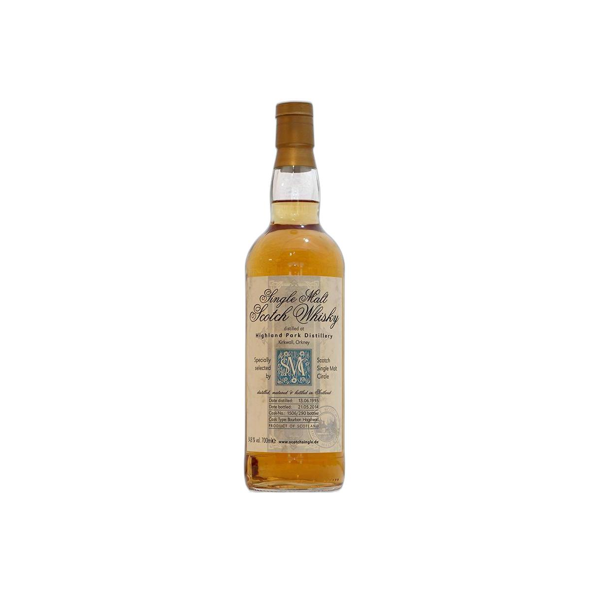 Highland Park 1995 18 Years Single Malt Whisky