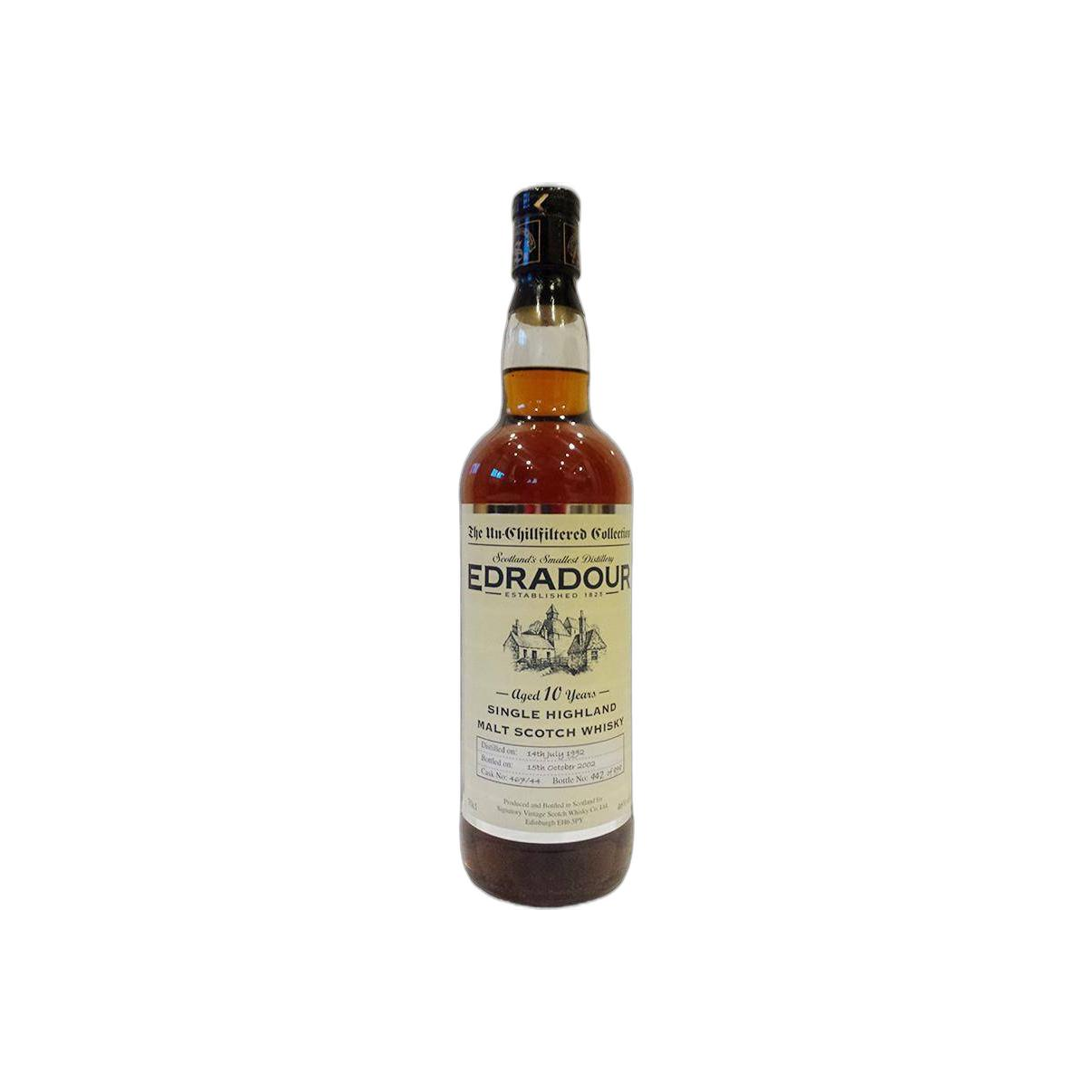 Edradour The Un-Chillfiltered Collection 1992 10 Years Single Malt Whisky