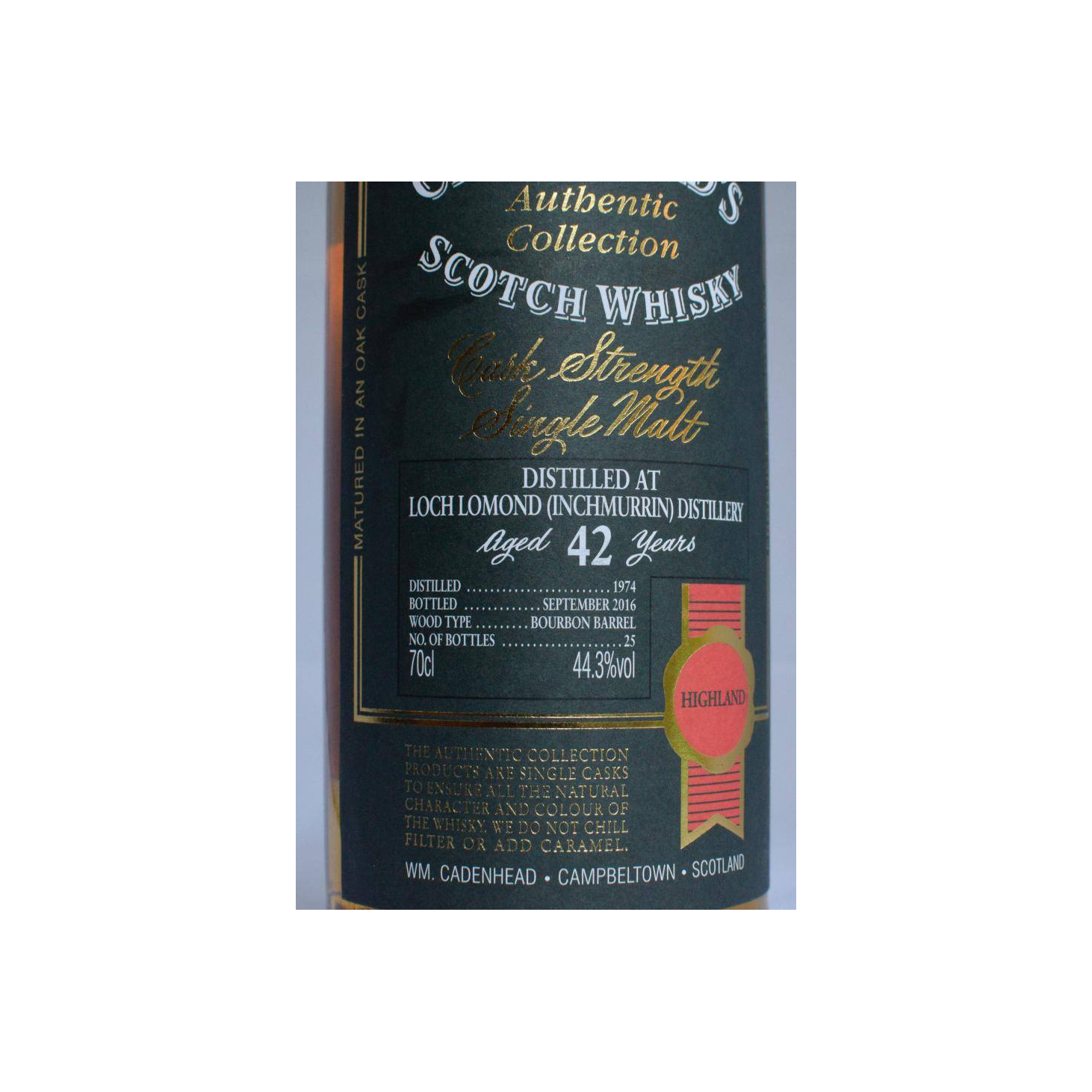 Loch Lomond 1974 42 Years Single Malt Whisky 2