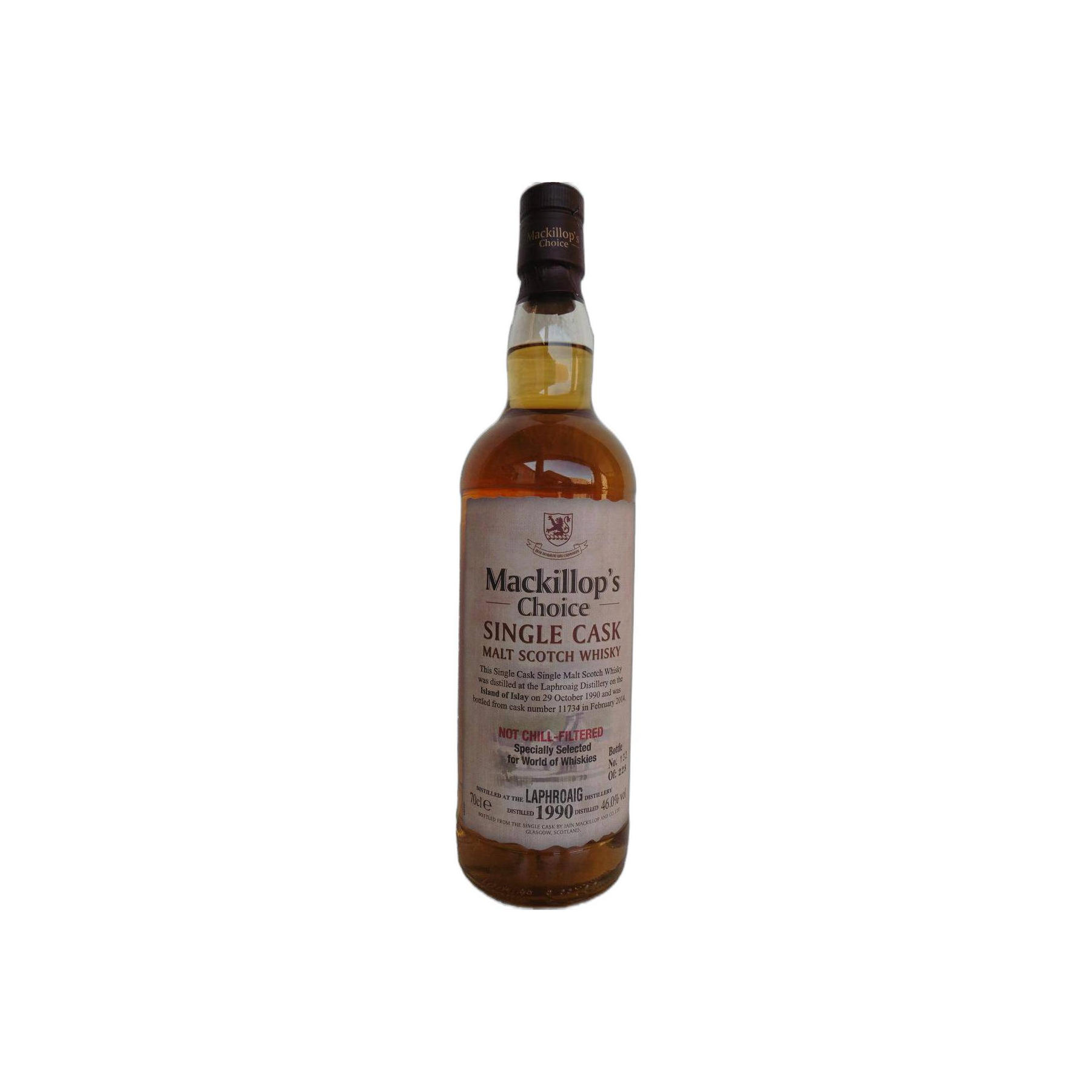 Laphroaig Single Cask 1990 23 Years Single Malt Whisky