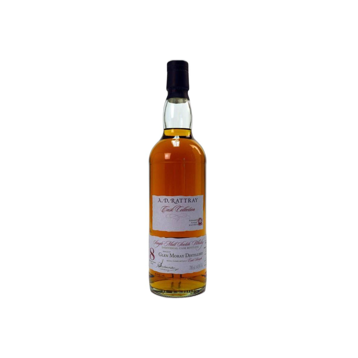Glen Moray Individual Cask Bottling 2007 8 Years Single Malt Whisky