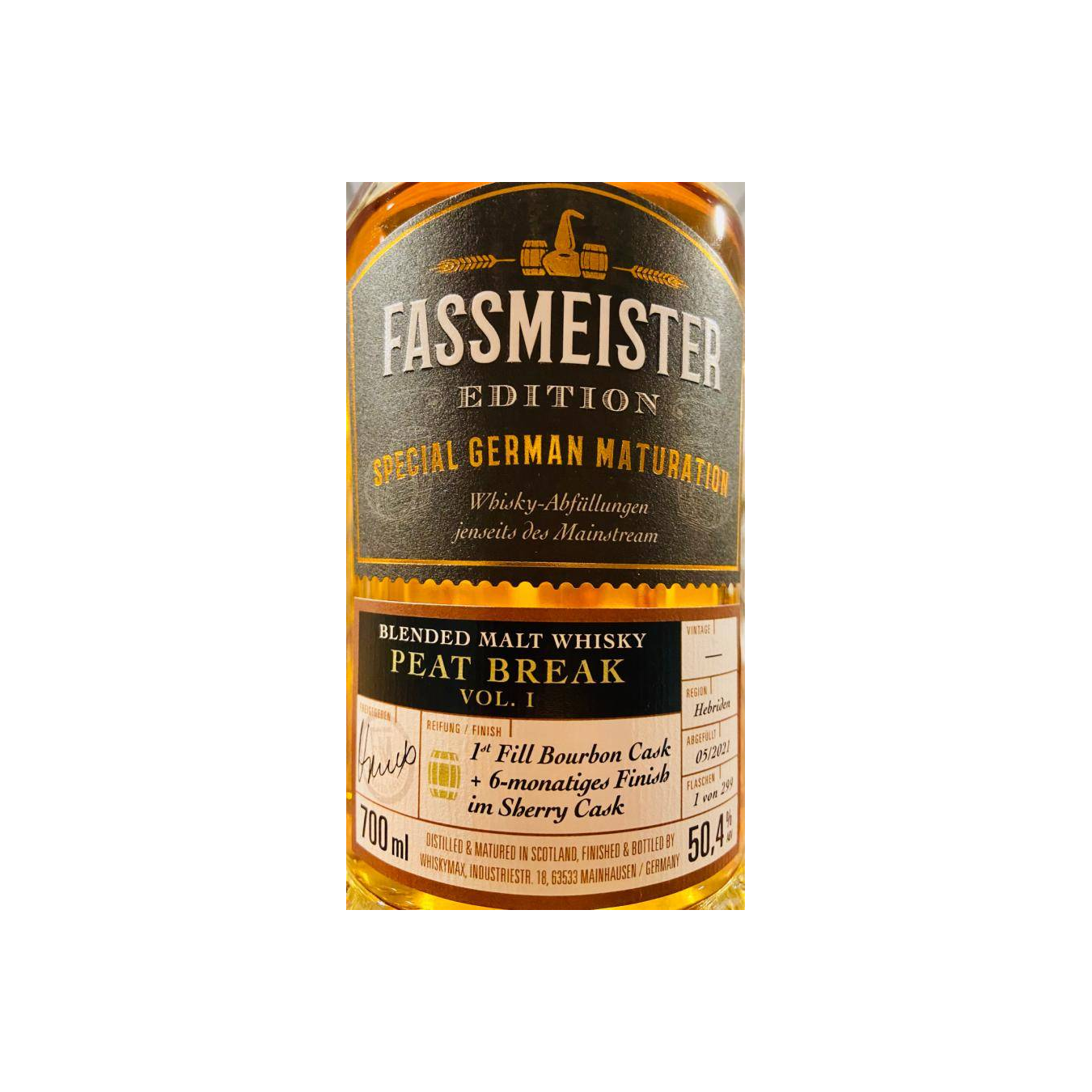 Blended Malt Whisky Peat Break Vol.1 Wx 2