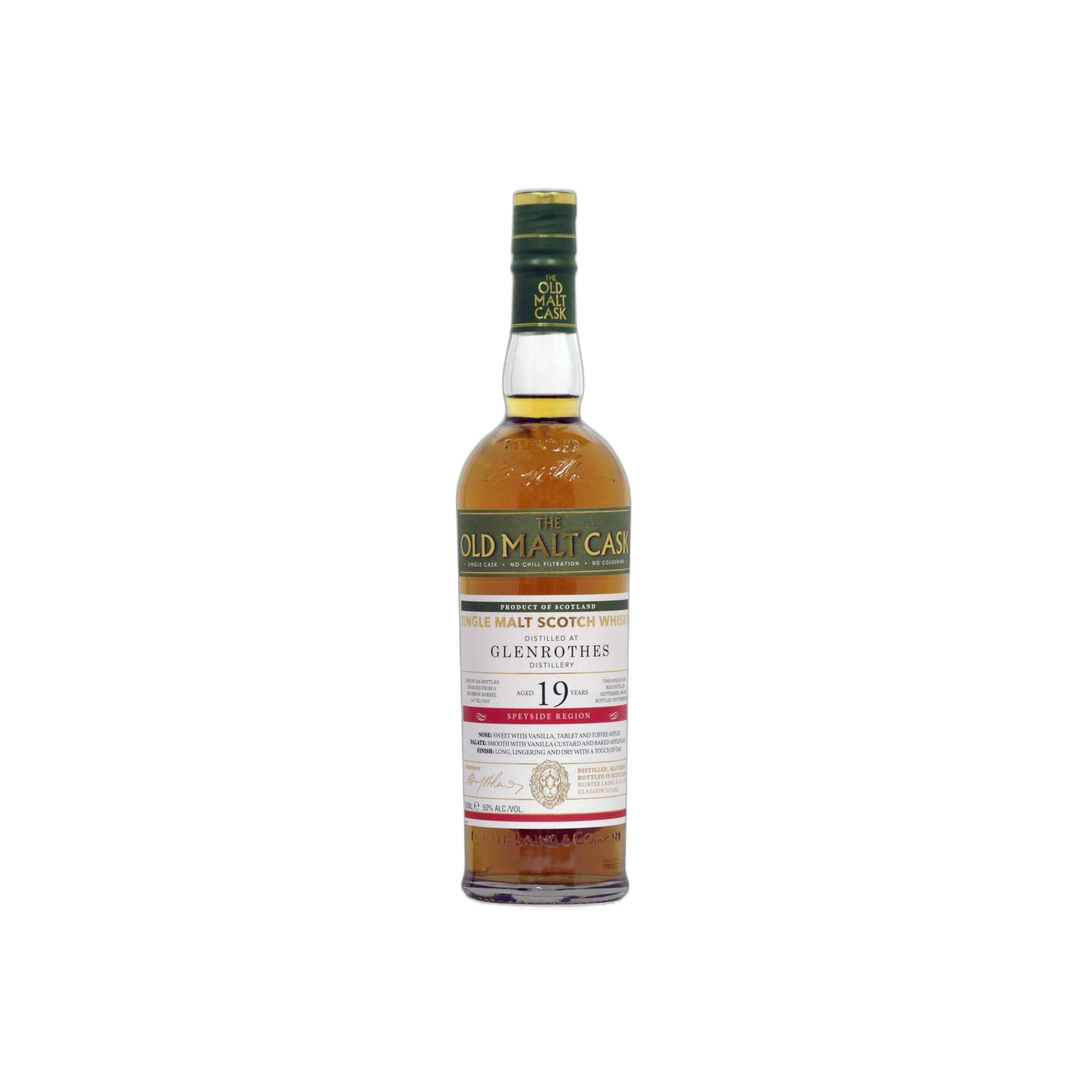 The Glenrothes Old Malt Cask 1996 19 Years Single Malt Whisky