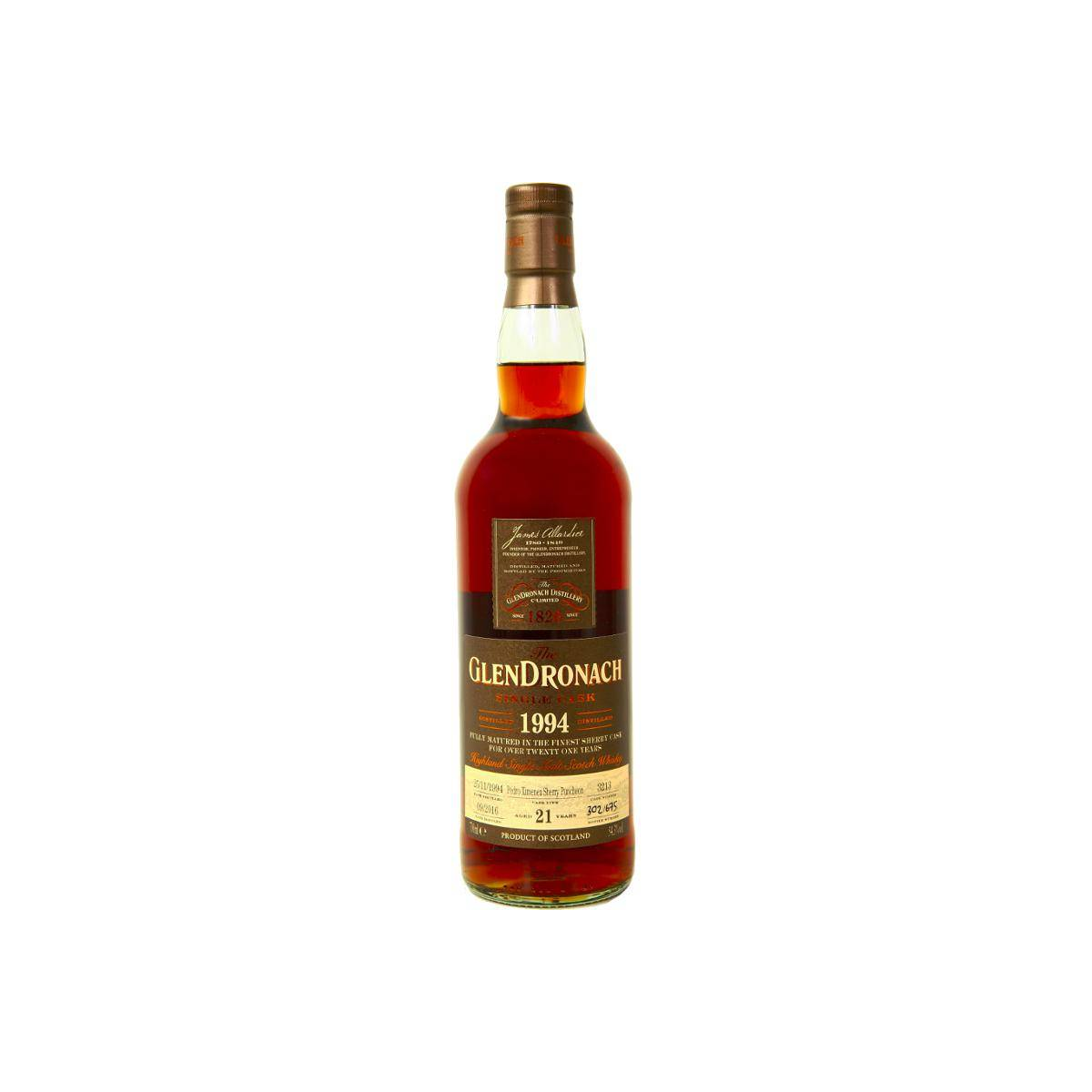 GlenDronach Single Cask 1994 21 Years Single Malt Whisky 2