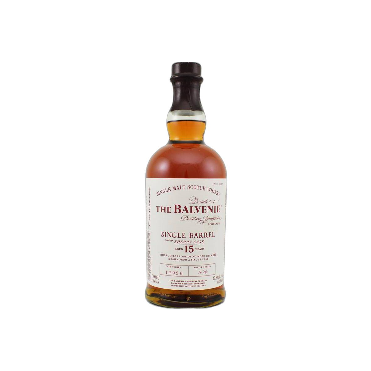 The Balvenie 15 Years Single Malt Whisky