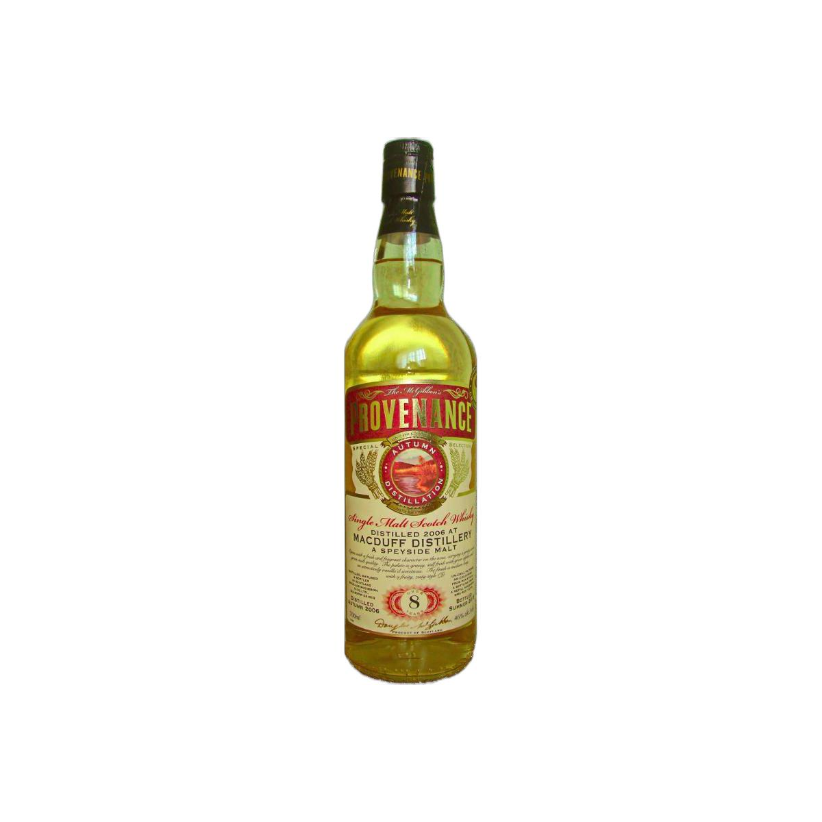 Macduff McGibbon's Provenance 2006 8 Years Single Malt Whisky