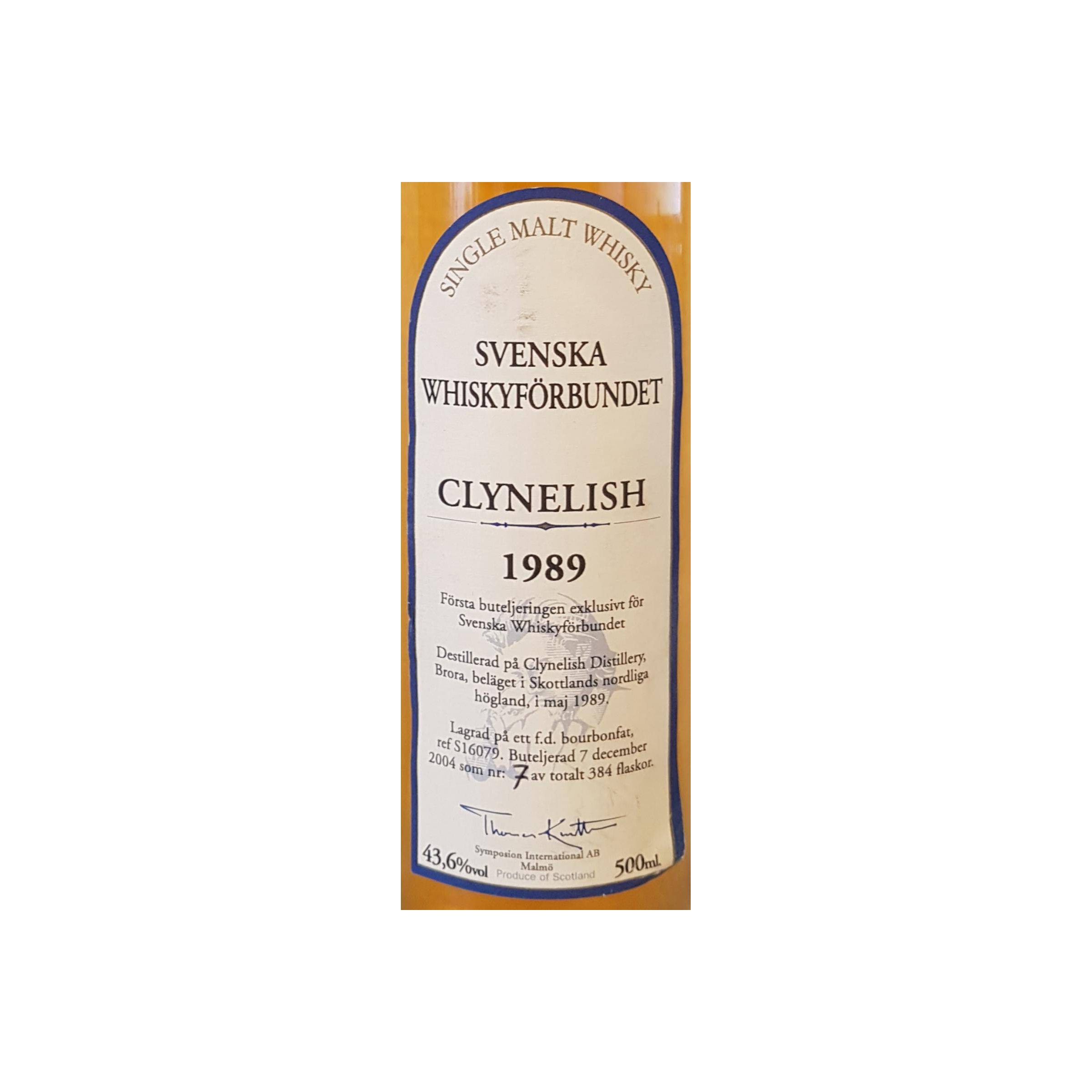 Clynelish 1989 25 Years Single Malt Whisky 2