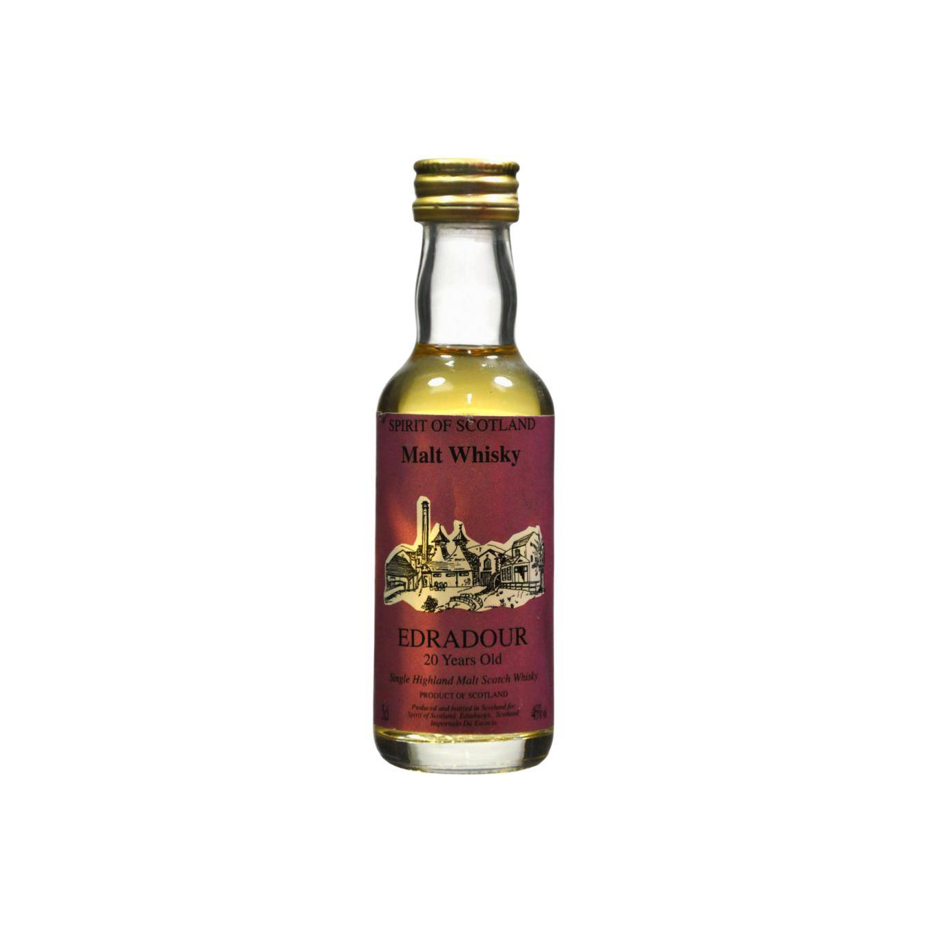 Edradour 20 Years Single Malt Whisky 2