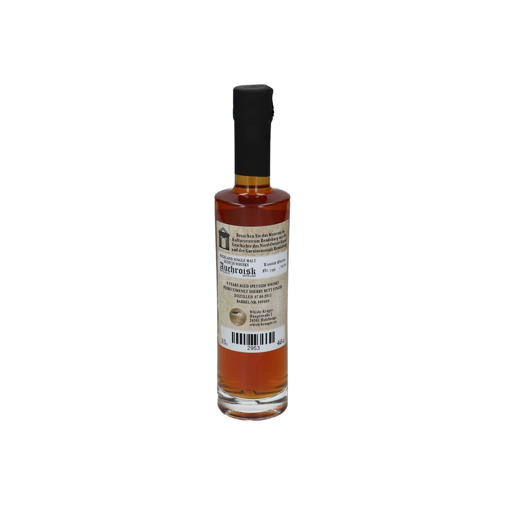 Auchroisk 2011 9 Years Single Malt Whisky 3