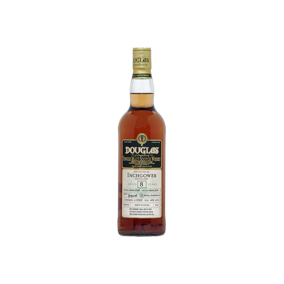 Inchgower 2008 8 Years Single Malt Whisky