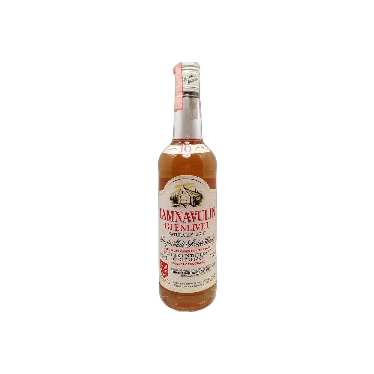 Tamnavulin 10 Years Single Malt Whisky
