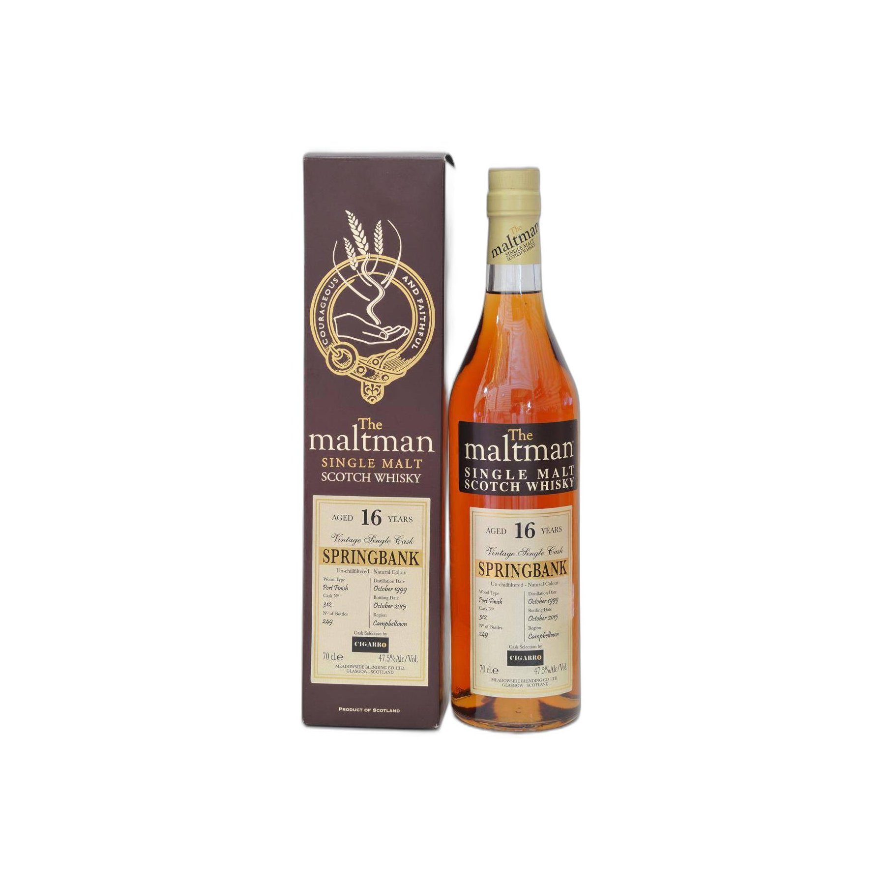 Springbank 1999 16 Years Single Malt Whisky 2