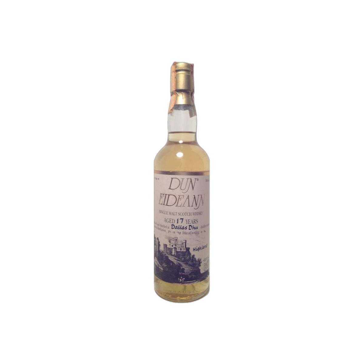 Dallas Dhu 1978 17 Years Single Malt Whisky
