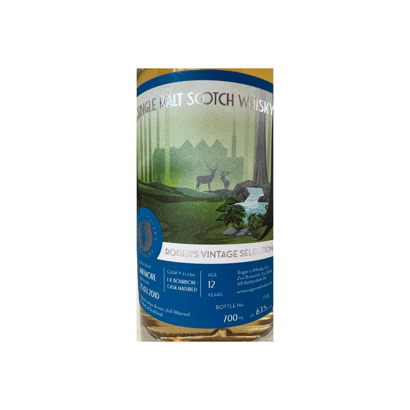Aultmore 2010 12 Years Single Malt Whisky 3
