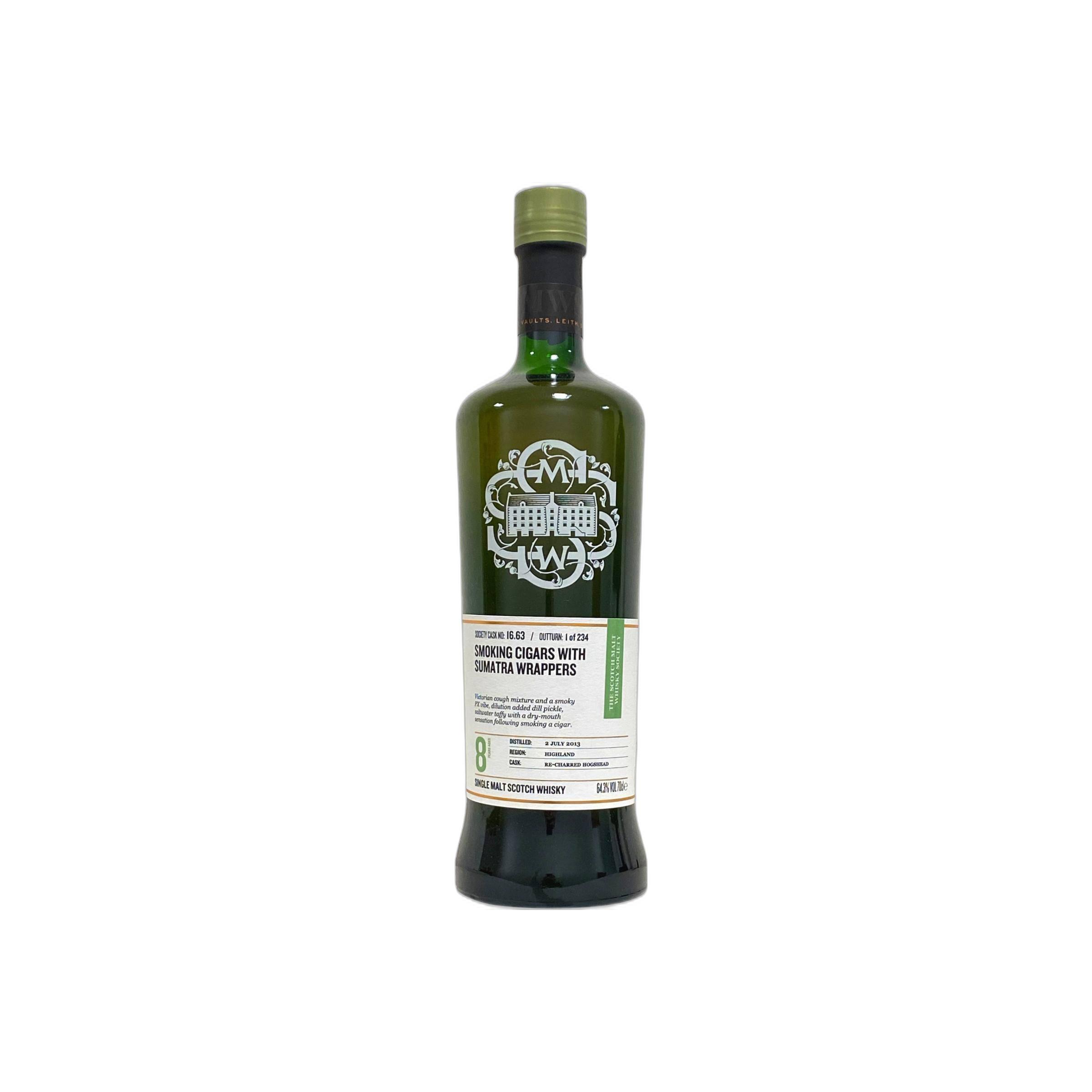 The Scotch Malt Whisky Society 2013 8 Years Single Malt Whisky