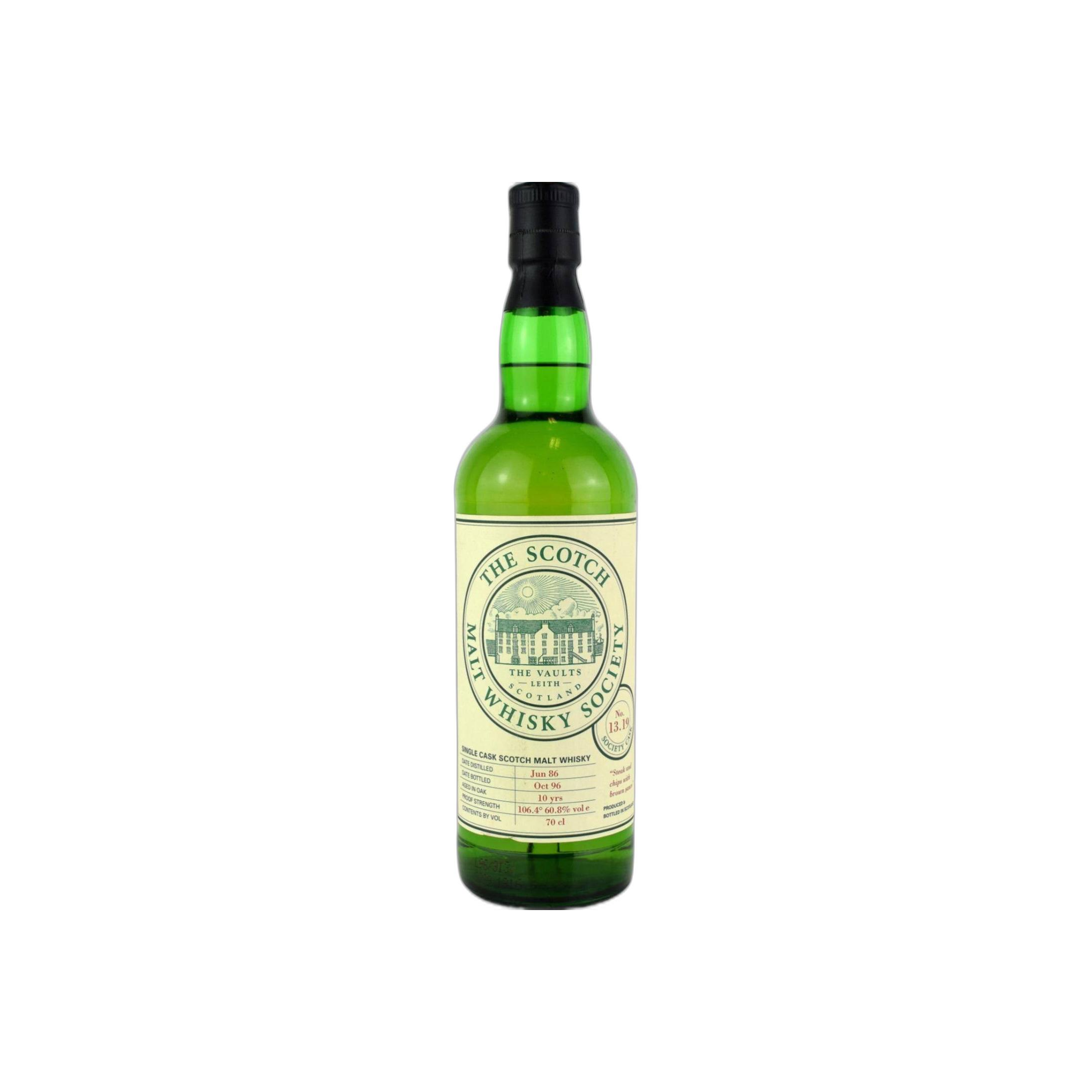 The Scotch Malt Whisky Society 1986 10 Years Single Malt Whisky