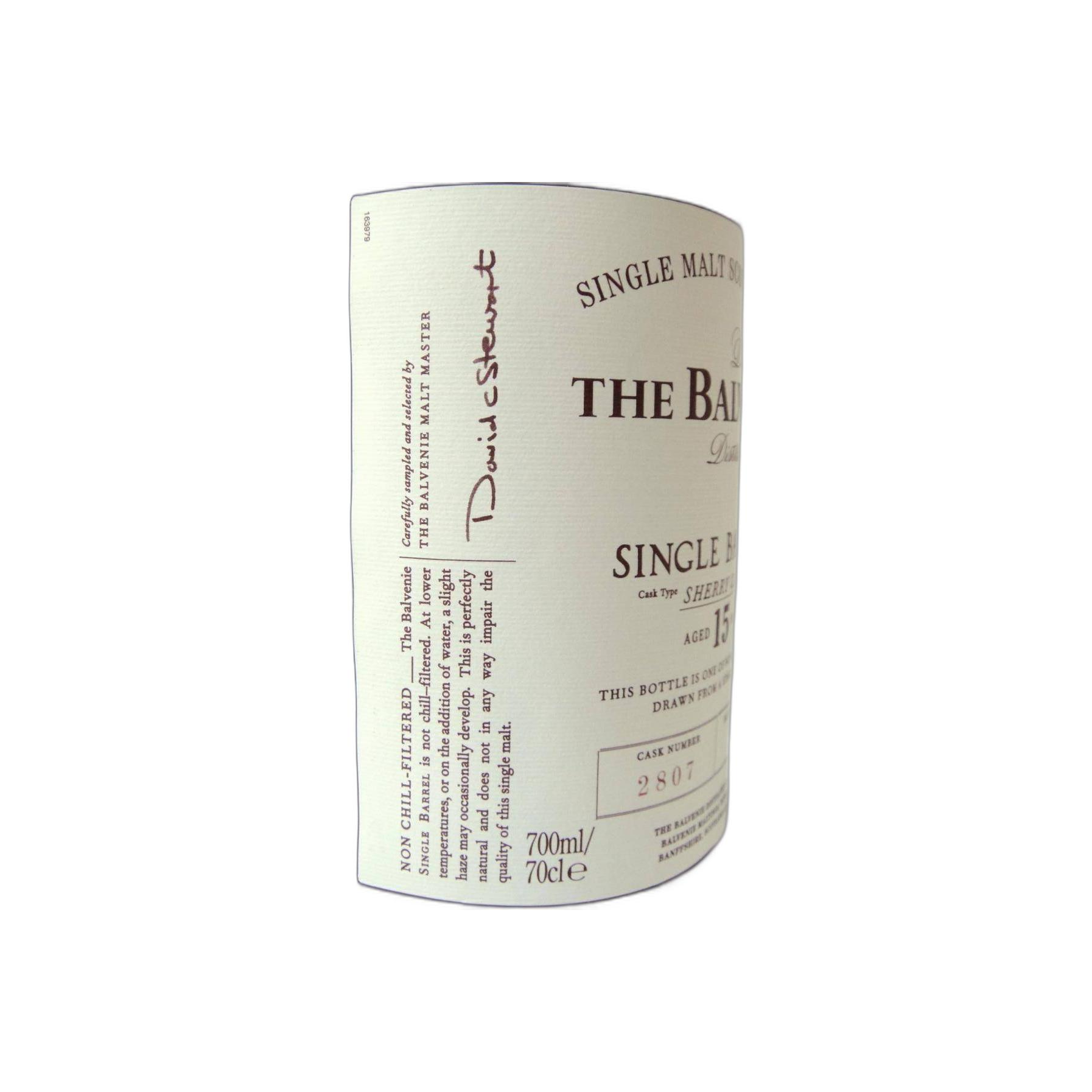 The Balvenie 15 Years Single Malt Whisky 3