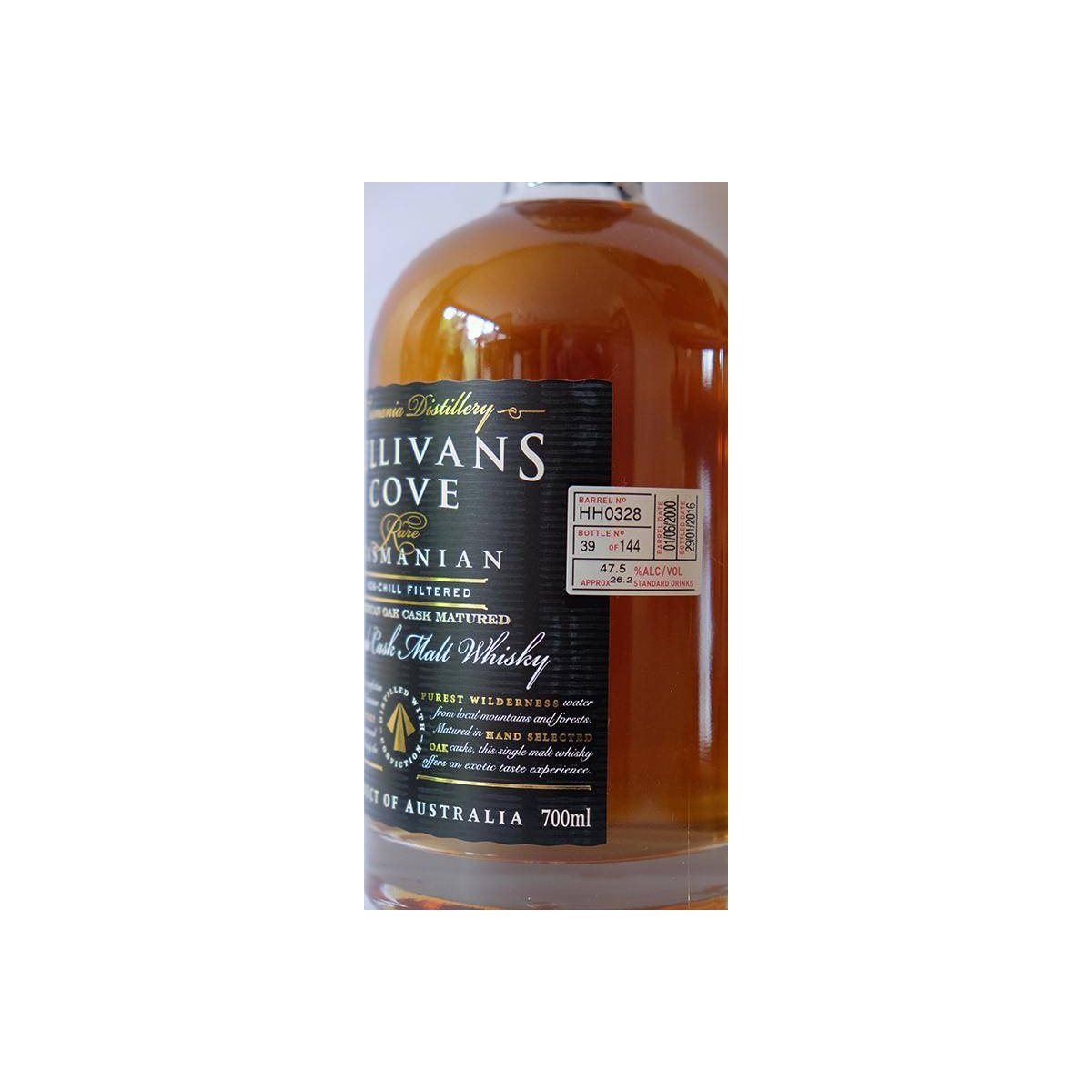 Sullivans Cove 2000 15 Years Single Malt Whisky 2