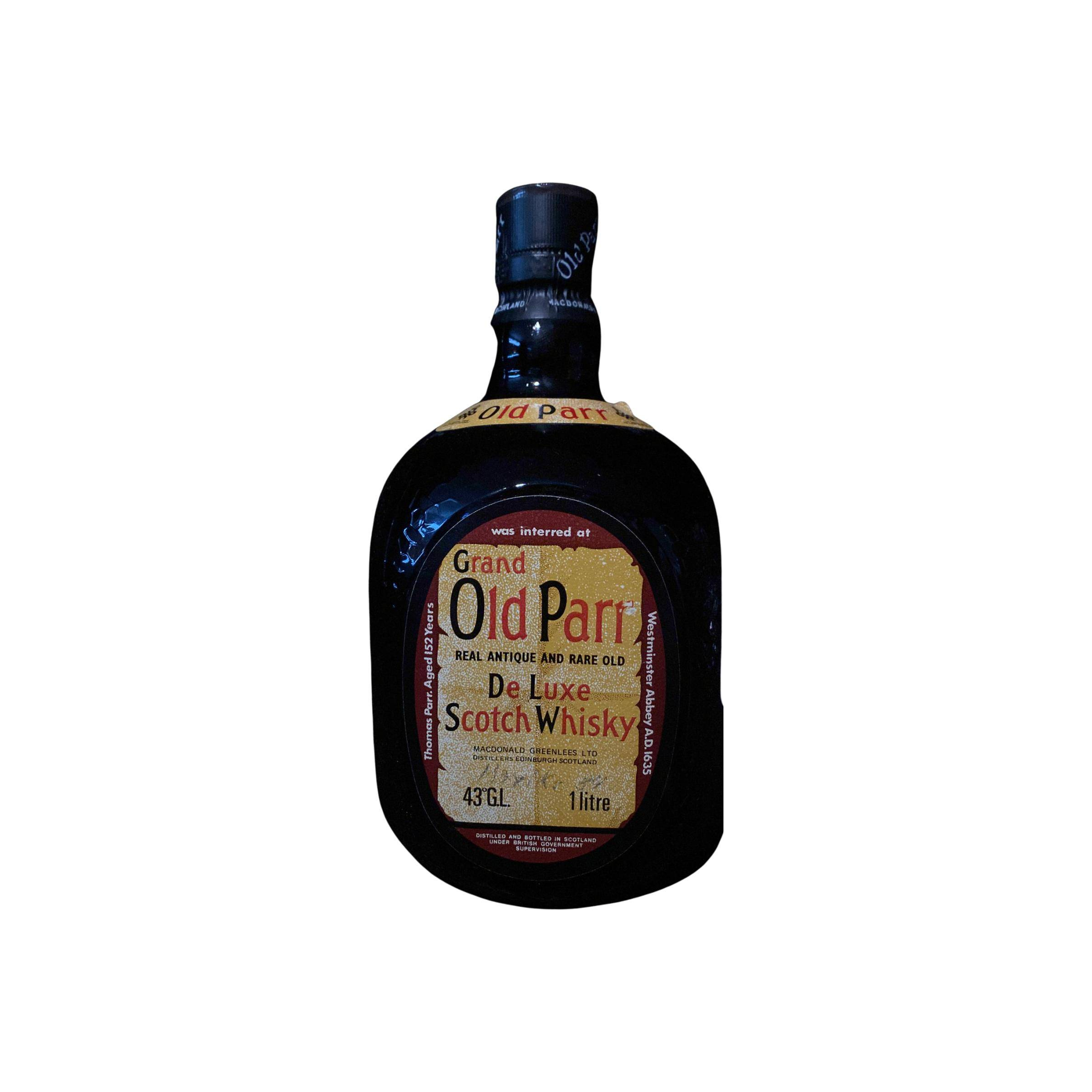 Grand Old Parr De Luxe Scotsh Whisky