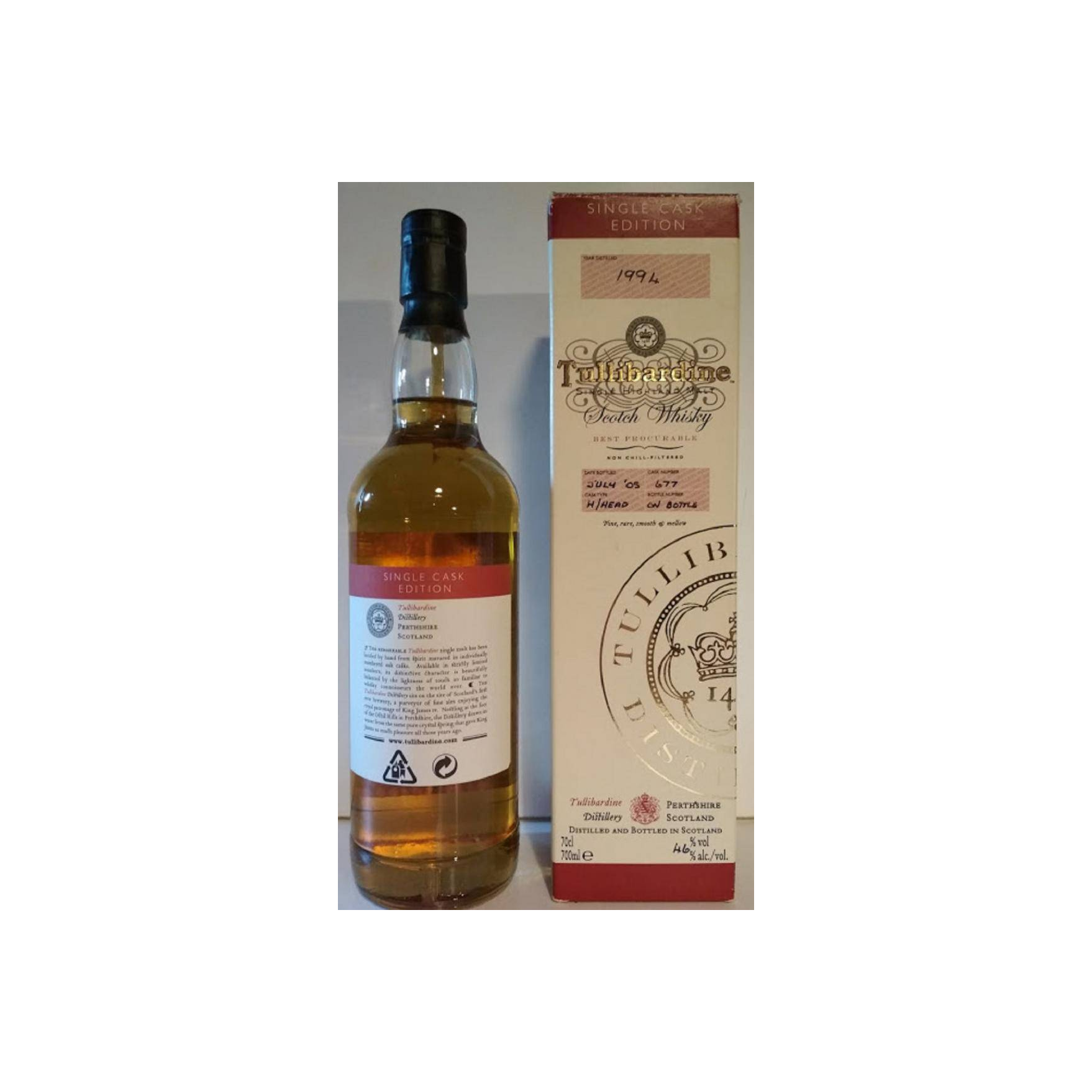 Tullibardine 1994 11 Years Single Malt Whisky 3
