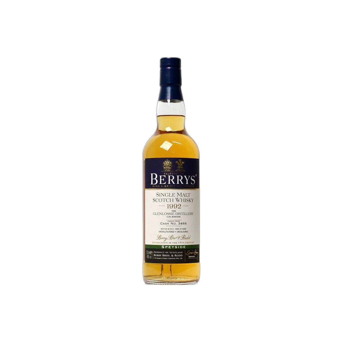 Glenlossie 1992 20 Years Single Malt Whisky 2