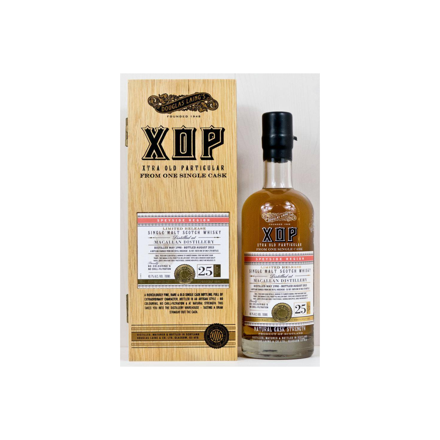 The Macallan 1990 25 Years Single Malt Whisky 2