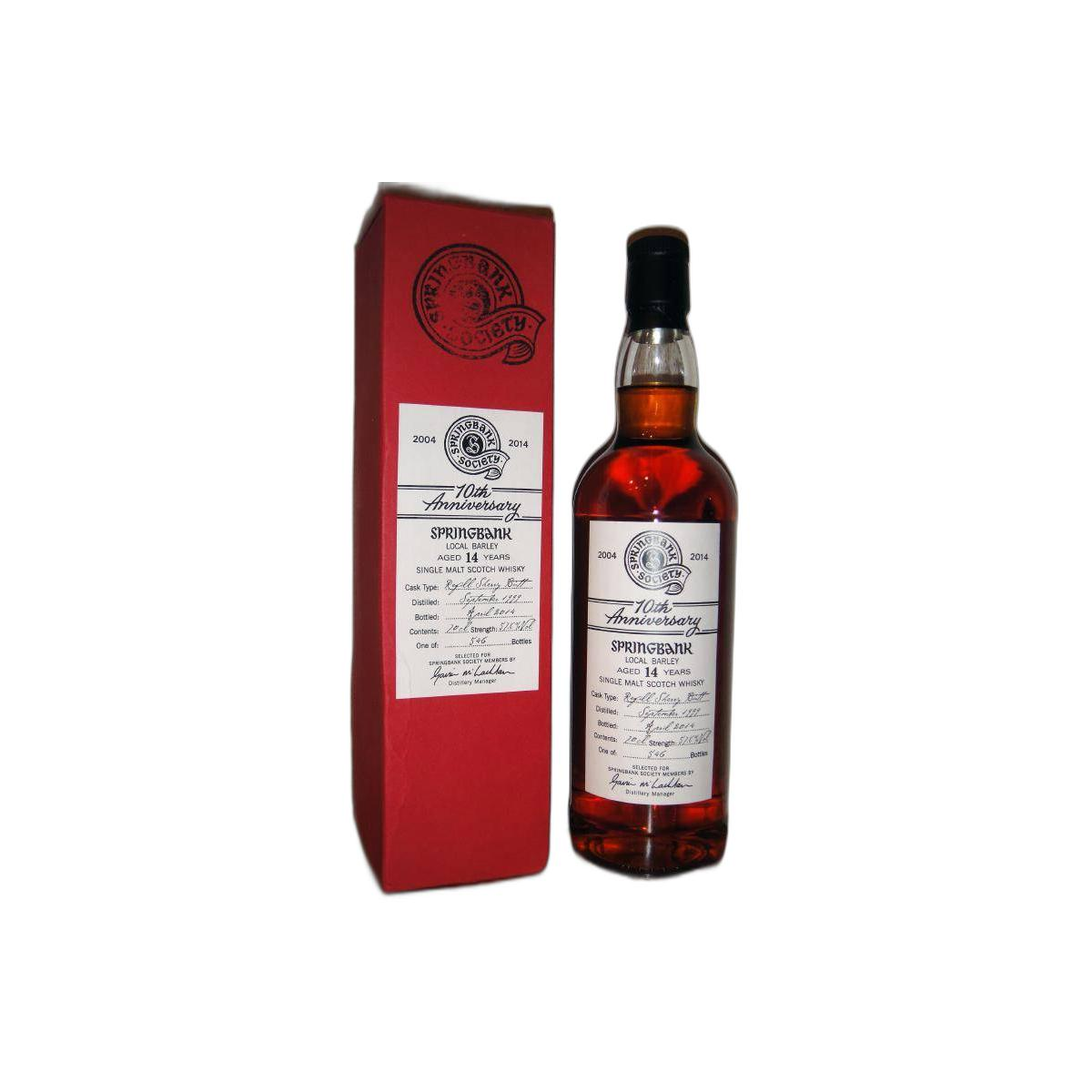Springbank 1999 14 Years Single Malt Whisky 3