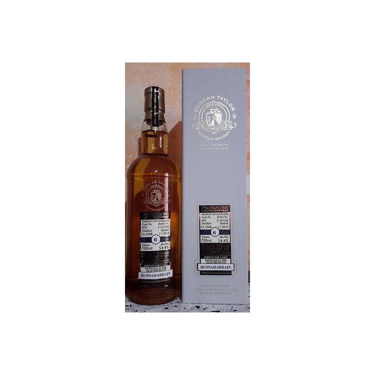 Bunnahabhain Dimensions 2008 6 Years Single Malt Whisky 2