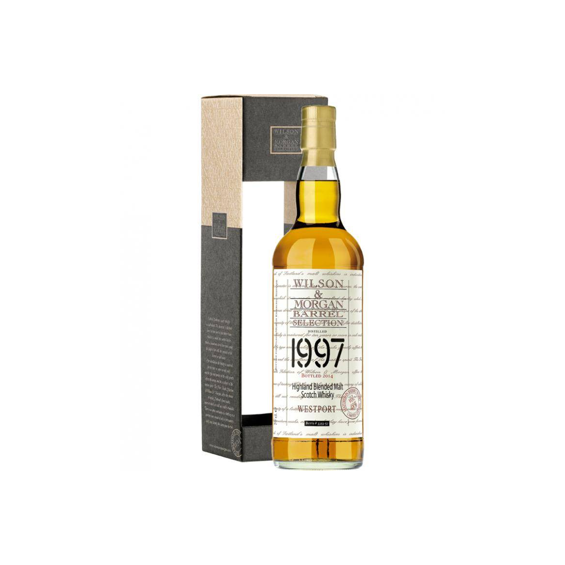 Wilson & Morgan Barrel Selection 1997 17 Years Blended Malt Whisky 3